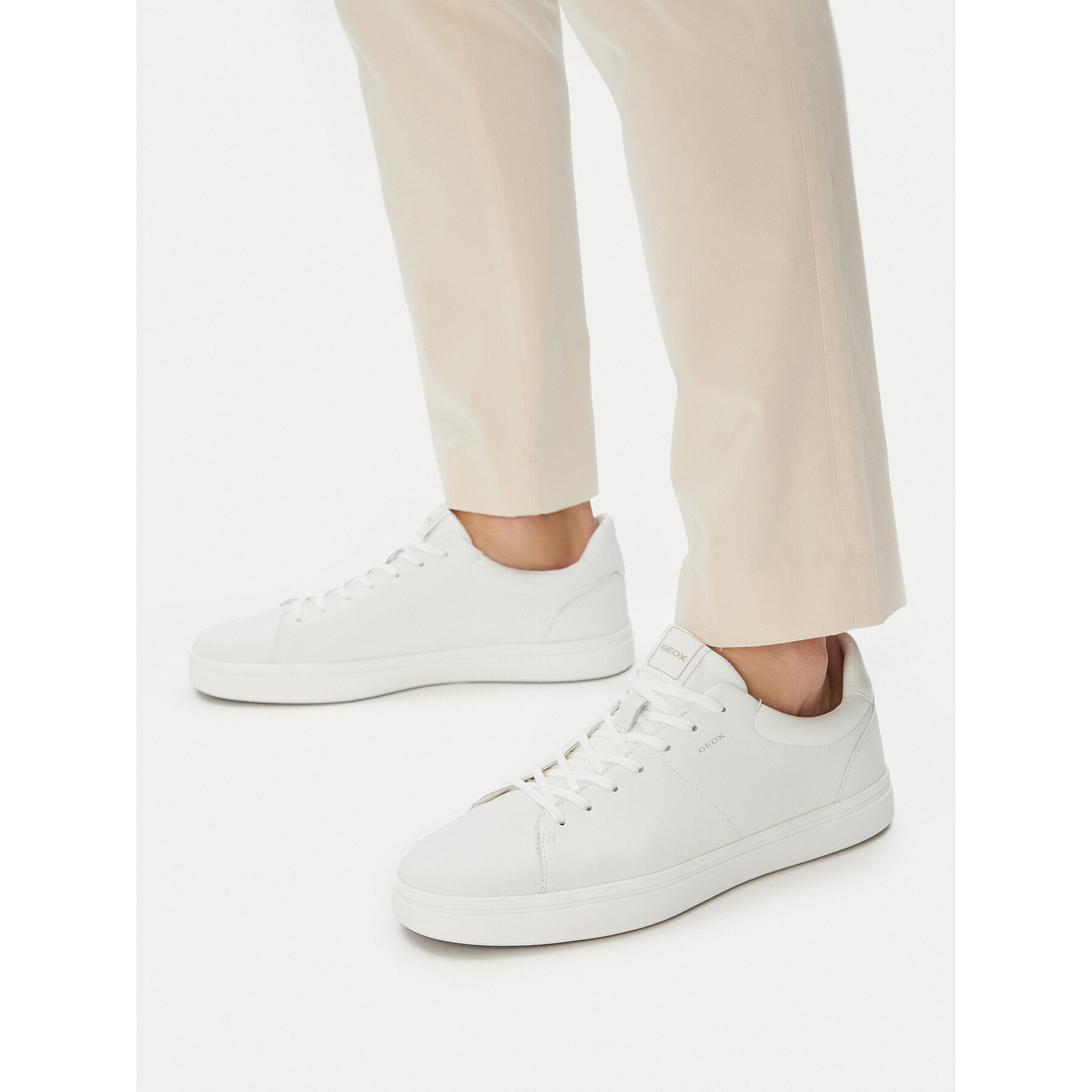 Sneakers Geox U Baltmoore U65LDD 0009B C1000 Alb