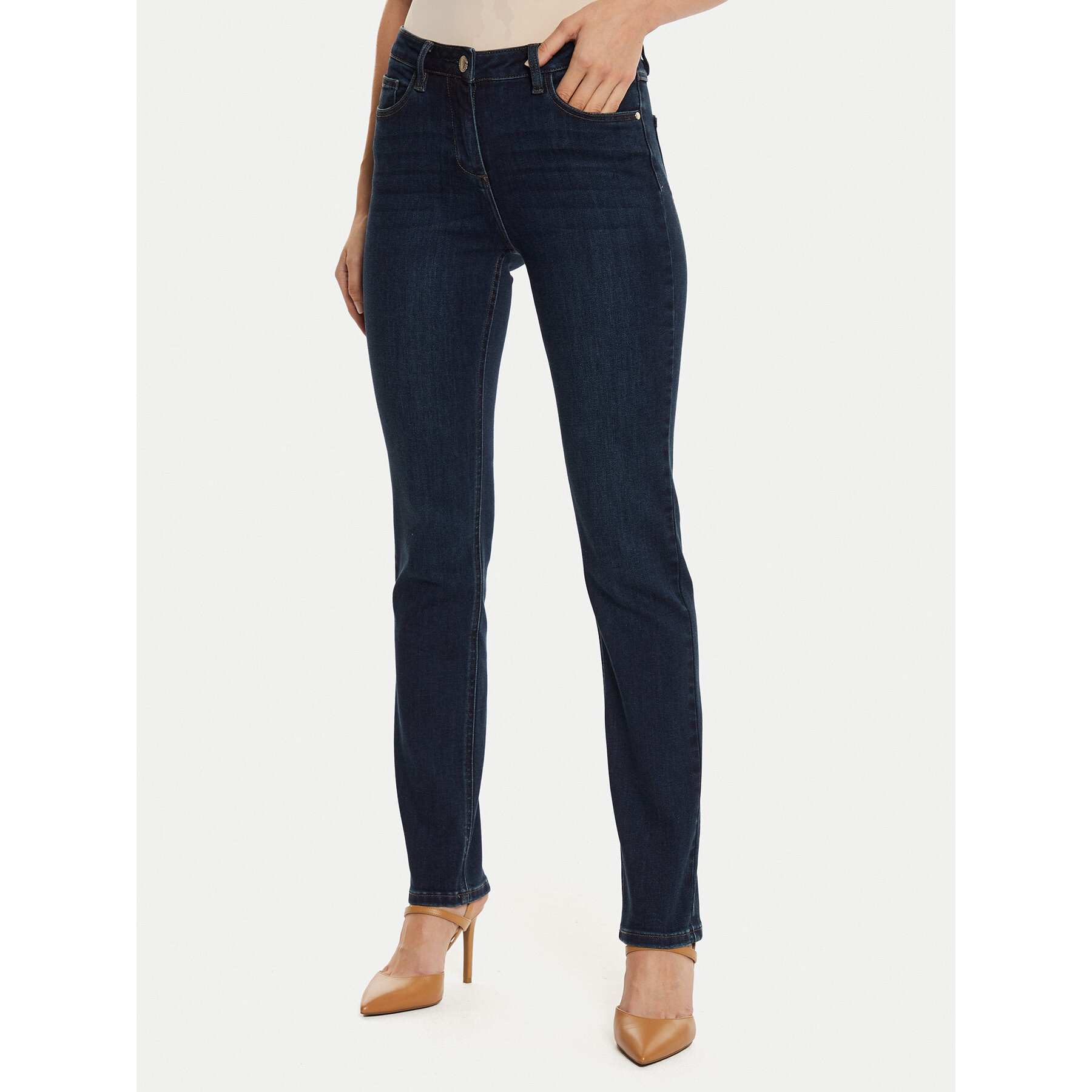 Morgan Jeans 221-PDROIT Blau Slim Fit