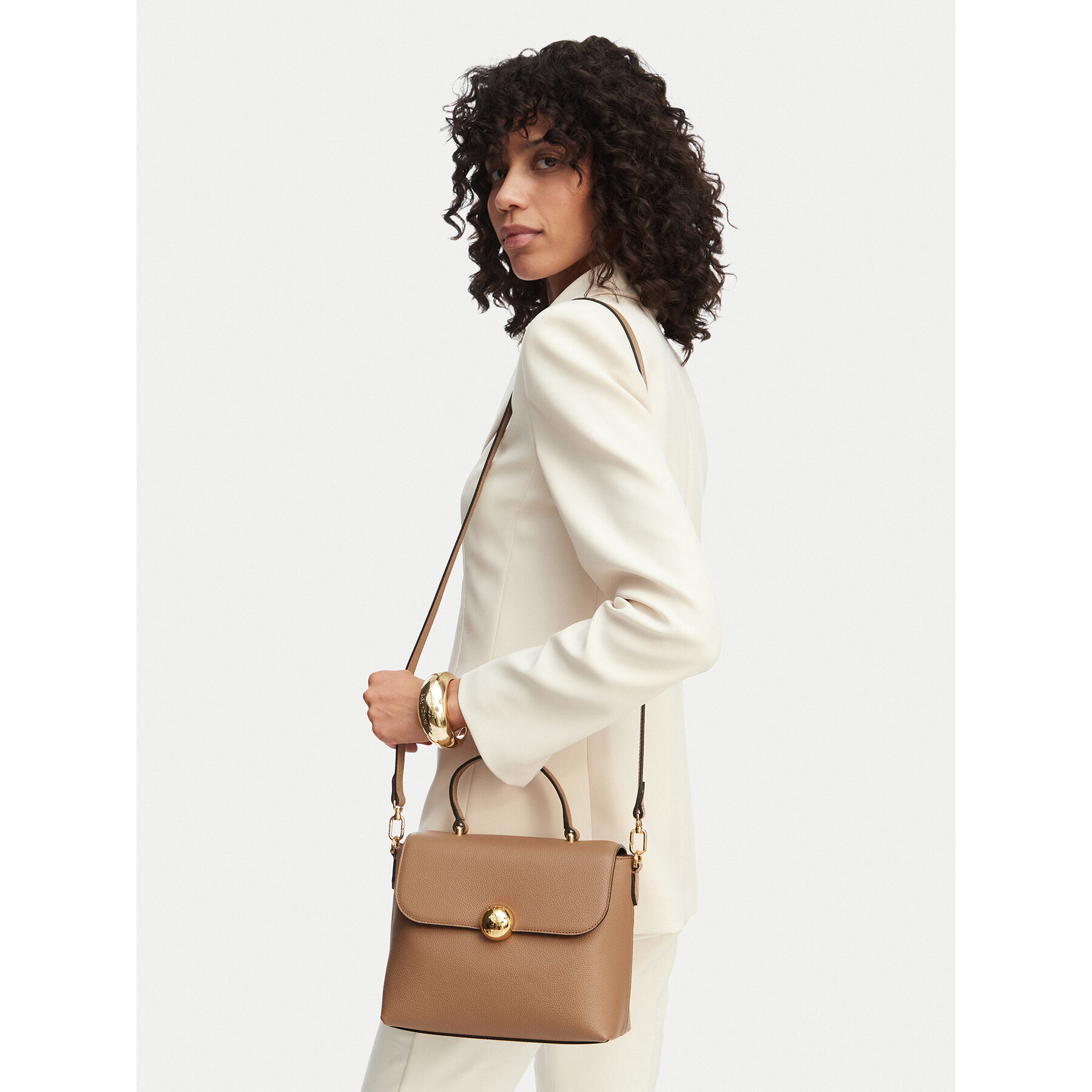 Geantă Furla Moonlight S WB01882 BX3036 BG 4489S Maro