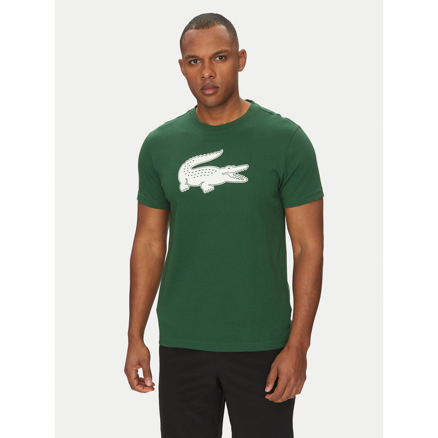 Lacoste Férfiak Zöld Póló Th2042 Regular Fit