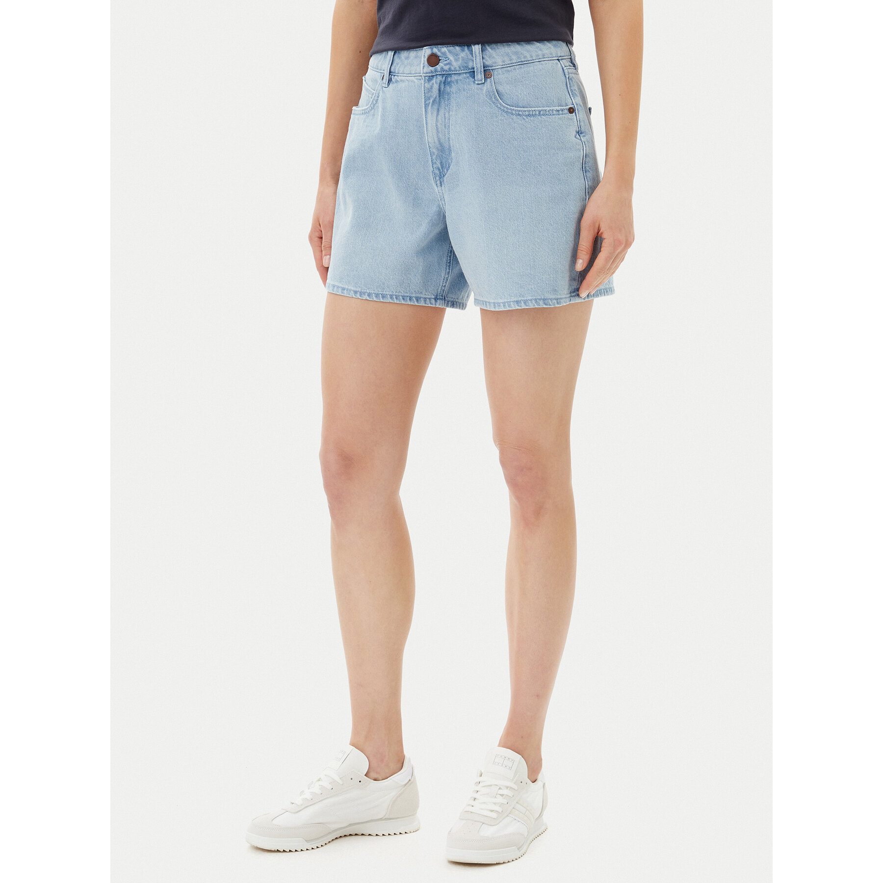 Volcom Jeansshorts Stoned B2012500 Blau Boyfriend Fit