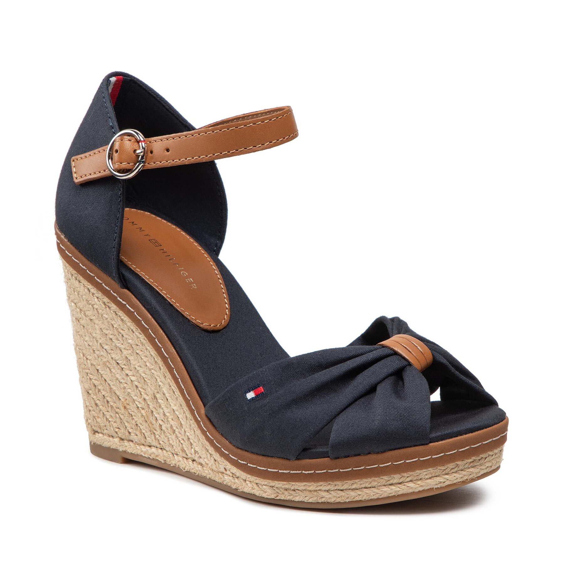 Espadrile Tommy Hilfiger Elena 56D FW0FW00905 Midnight 403 epantofi.ro imagine noua