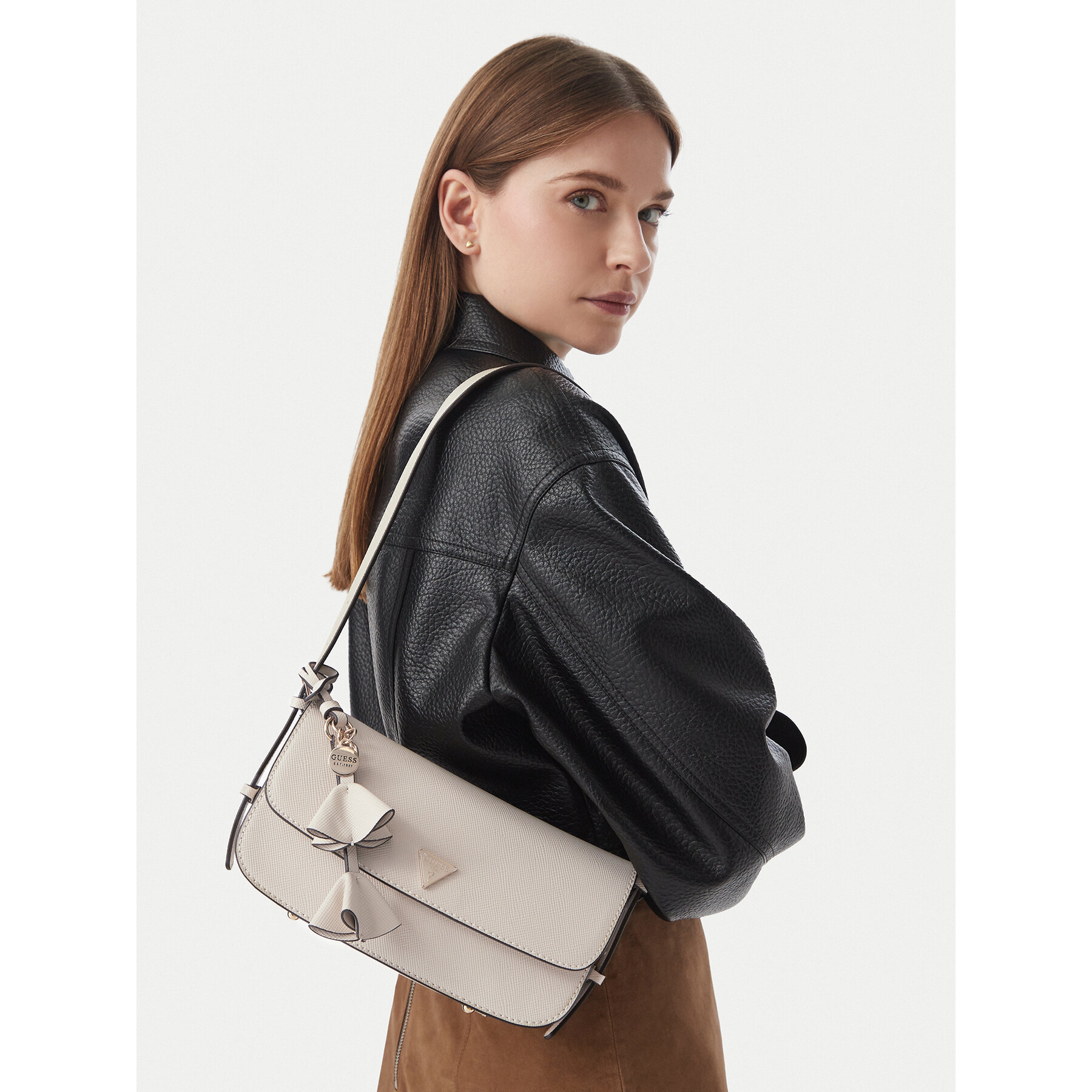 Torbica Guess Danielle HWZG22 27190 Krem