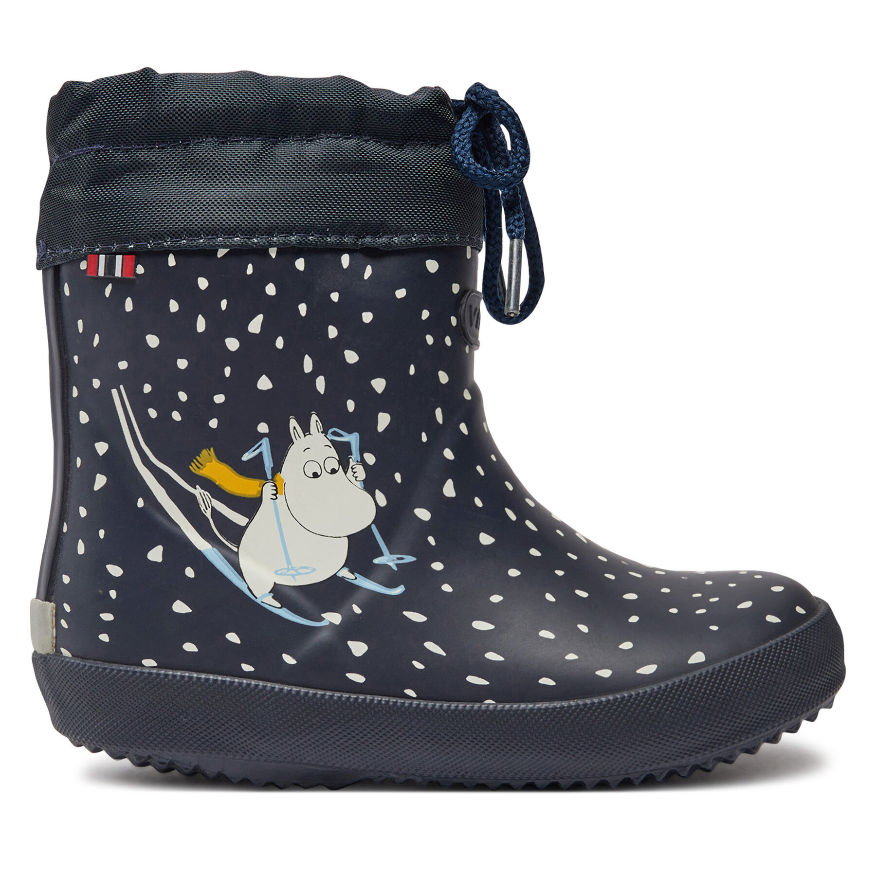 Bottes de pluie Viking Alv Indie Warm Moomin 1-13520-5 Bleu marine