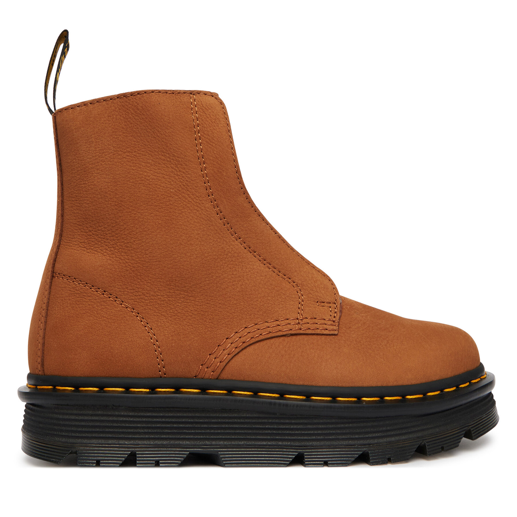 Dr. Martens Μποτάκια Dr. Martens ZEBZAG LACELESS WARM LINED DM42019200 Καφέ