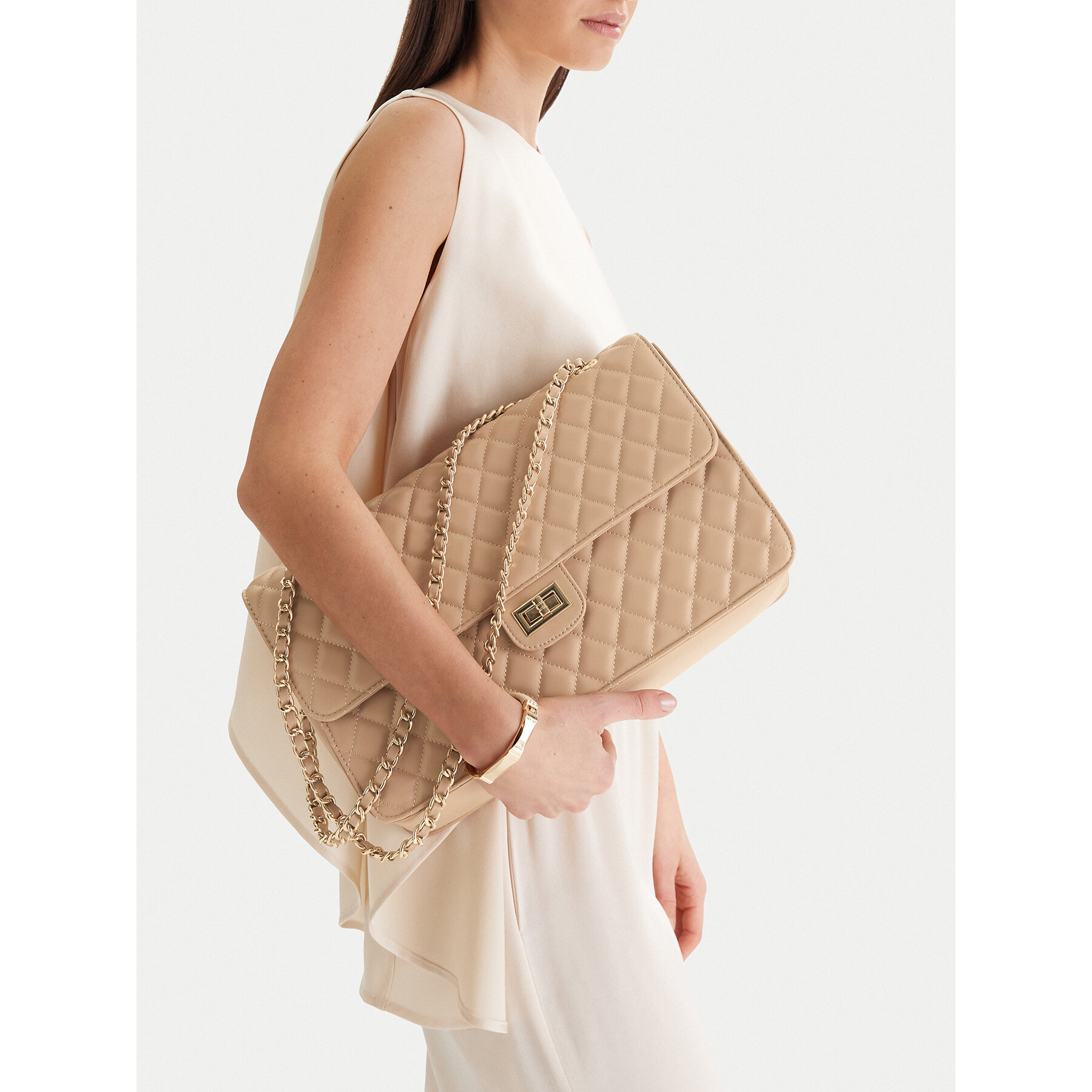 Дамска чанта Badura TYL00488 Бежов