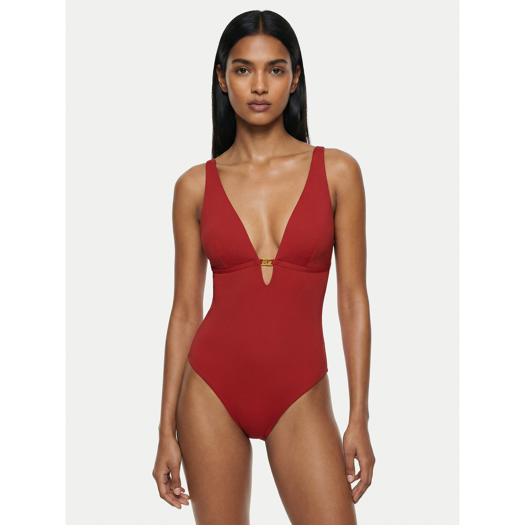 LAUREN RALPH LAUREN Badeanzug 20601062 Rot