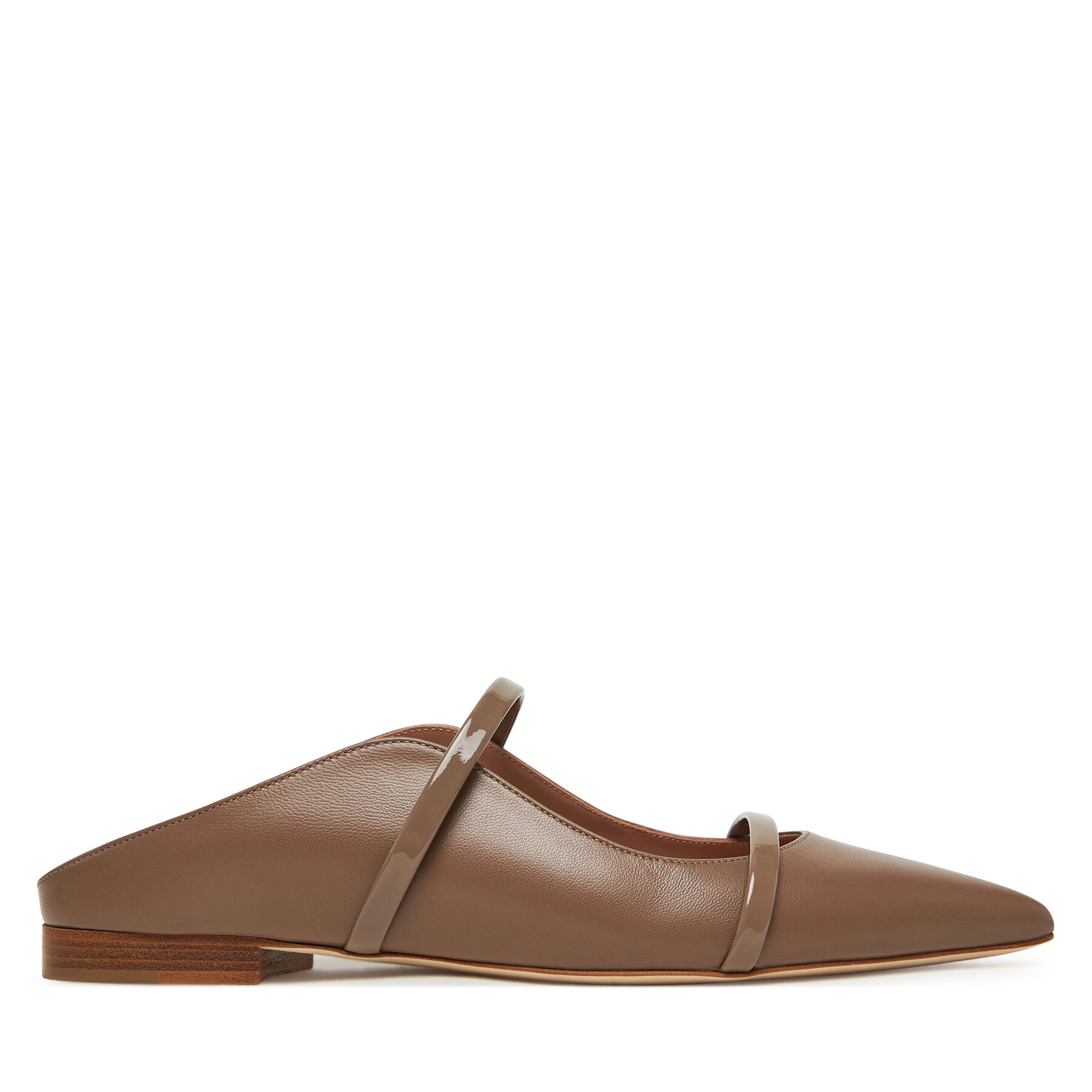 Šľapky MALONE SOULIERS Maureen Flat 328 Hnedá