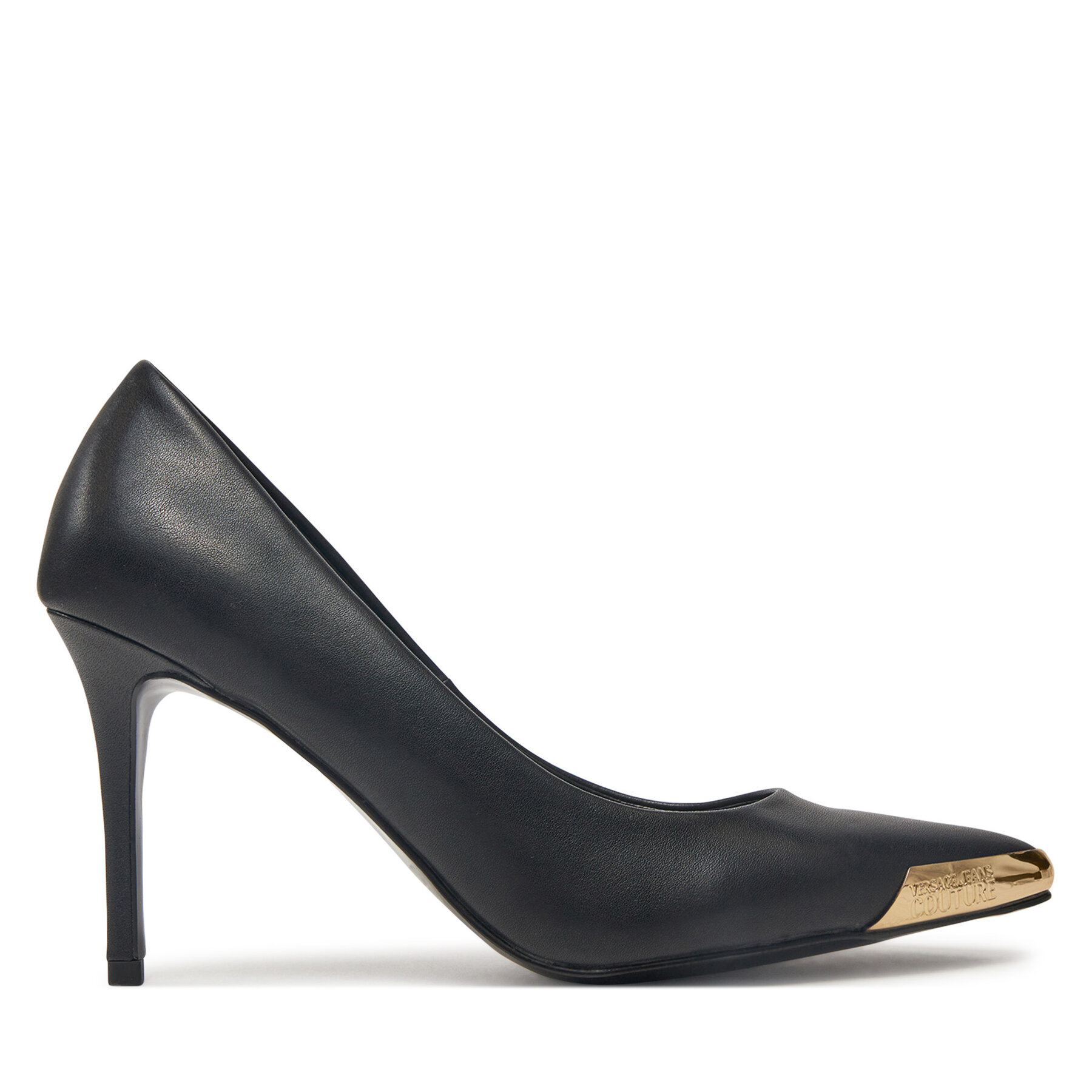 Pantofi cu toc subțire Versace Jeans Couture 78VA3S50 Negru