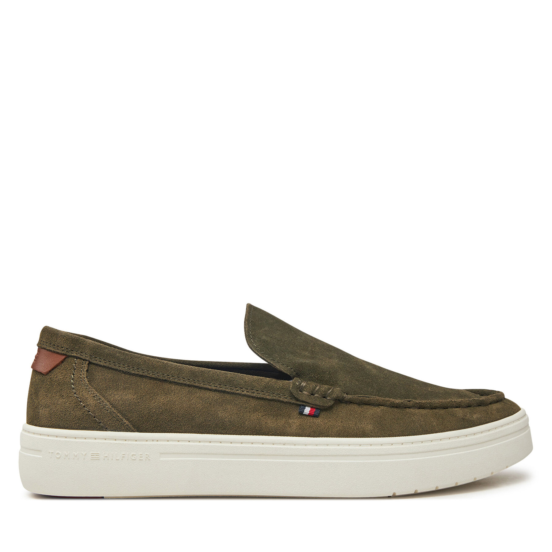 Pánske Mokasíny Tommy Hilfiger, Rozmer: 45, Zelená, FM0FM05354
