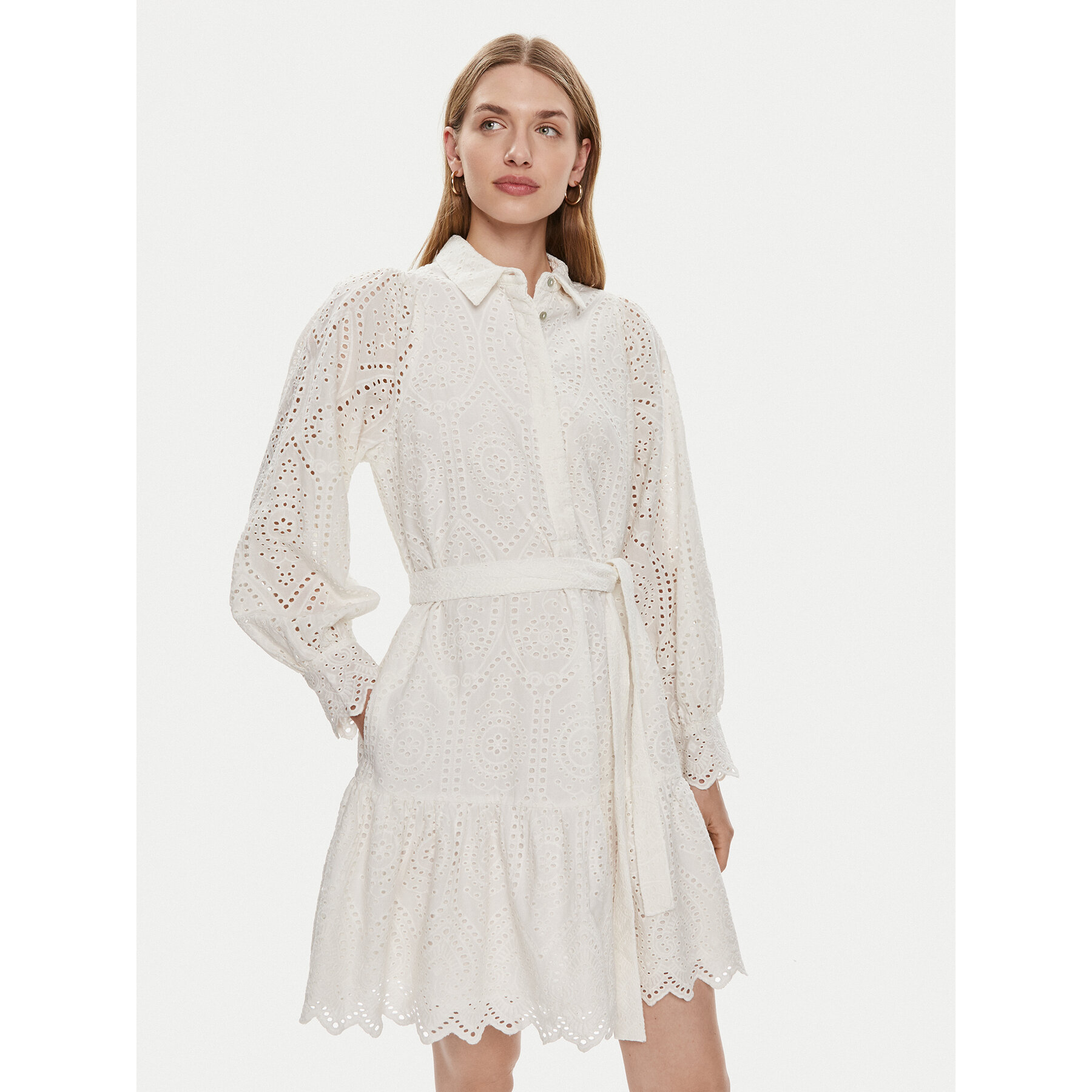 YAS Sommerkleid Holi 26030709 Weiß Loose Fit