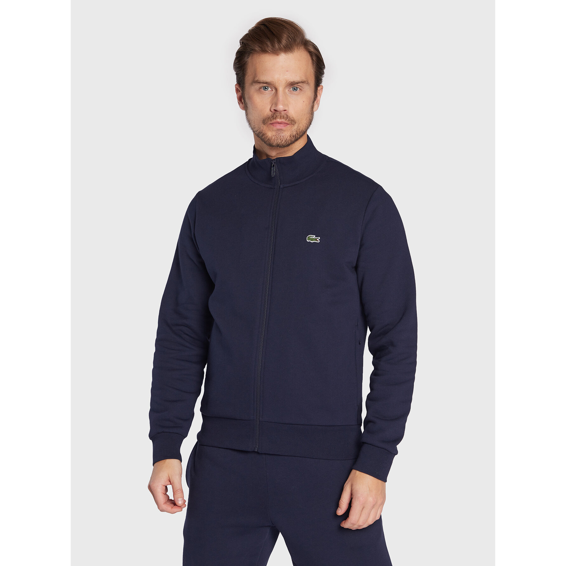 Lacoste Sweatshirt SH9622 Dunkelblau Regular Fit