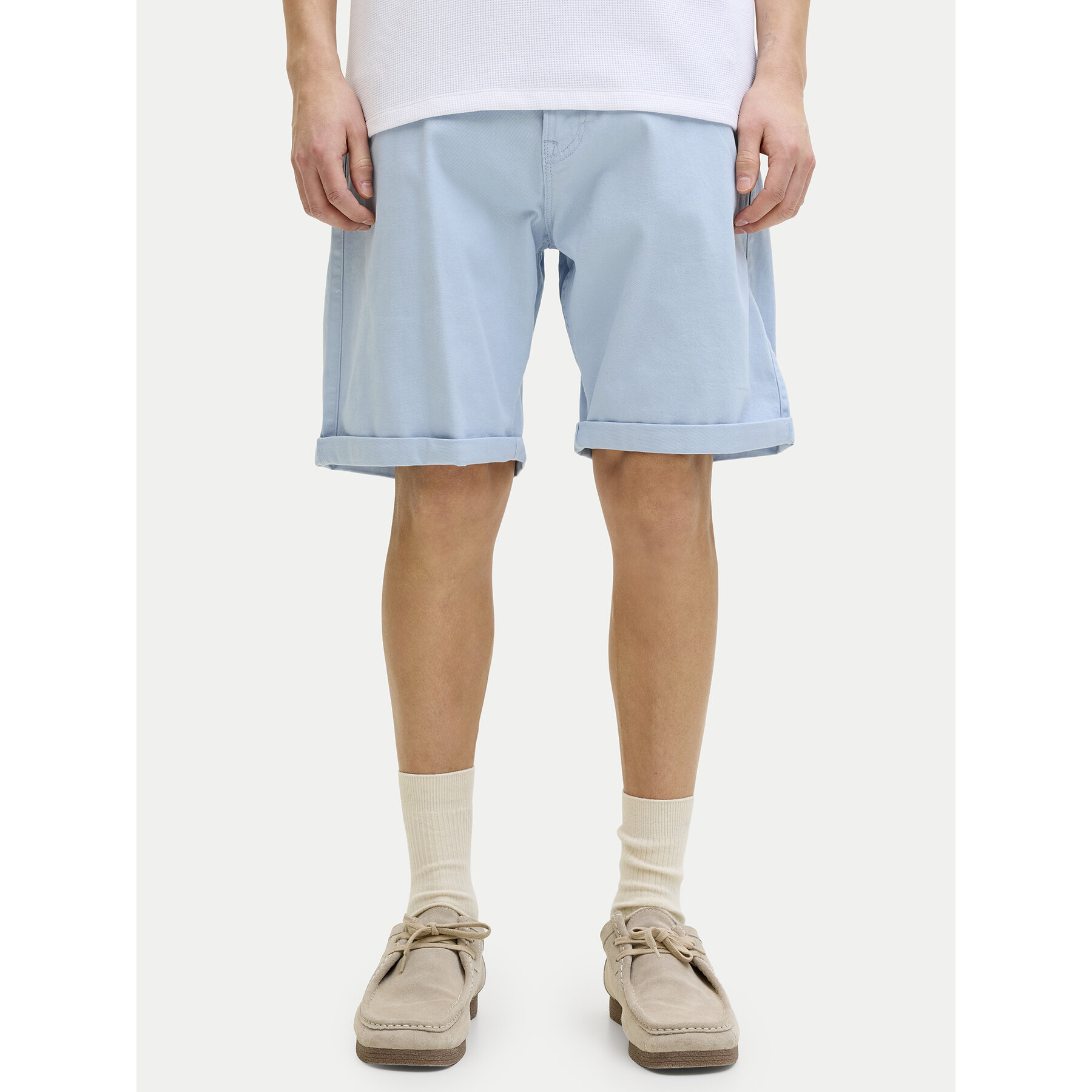 Jack & Jones Jeansshorts Rick 12288485 Hellblau Regular Fit