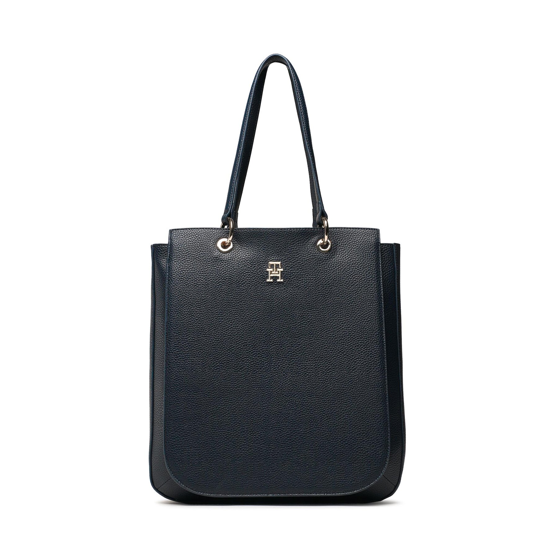 Geantă Tommy Hilfiger Th Emblem Ns Work Tote AW0AW14498 DW6 AW0AW14498 imagine super redus 2022
