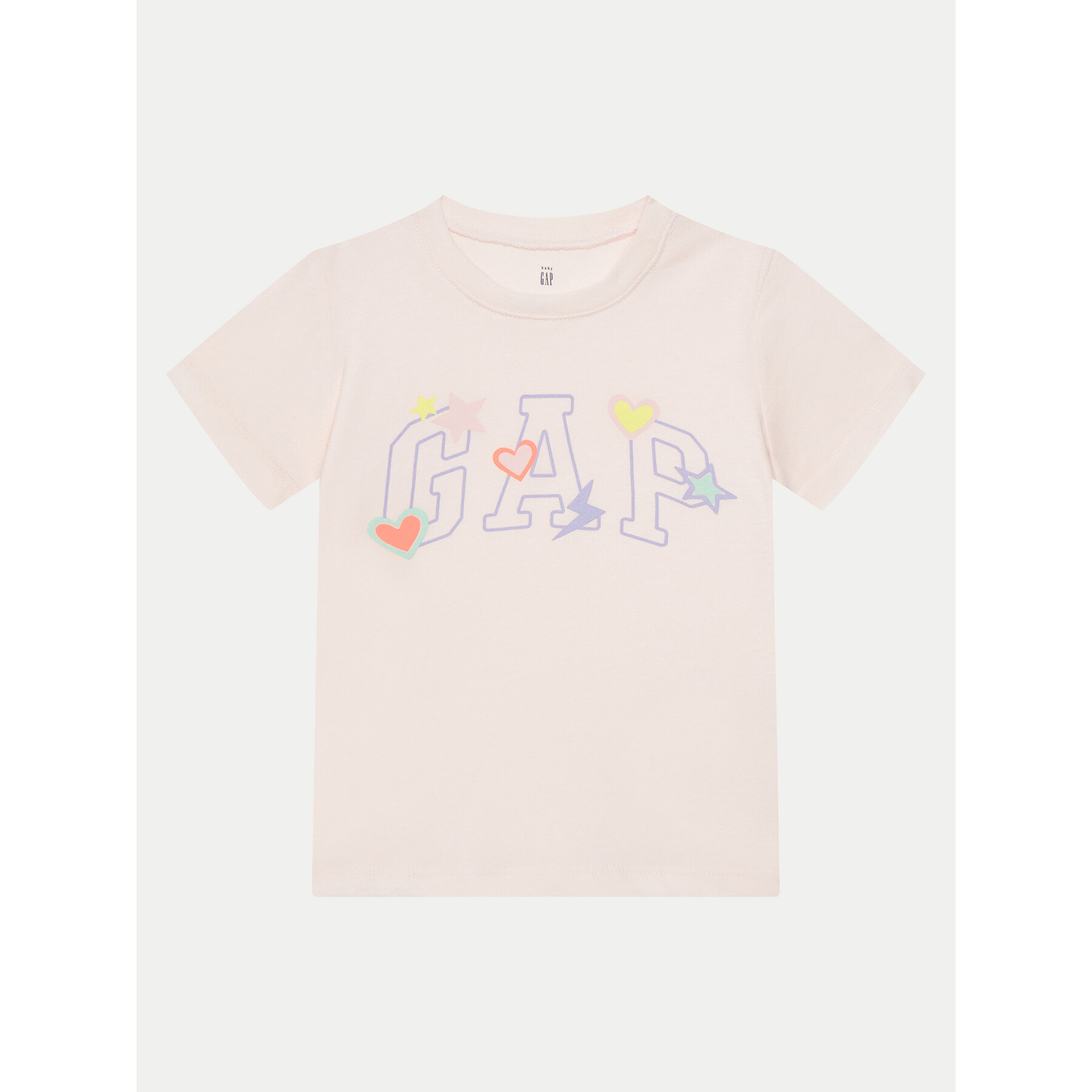 Gap T-shirt 710283-04 Rosa Regular Fit