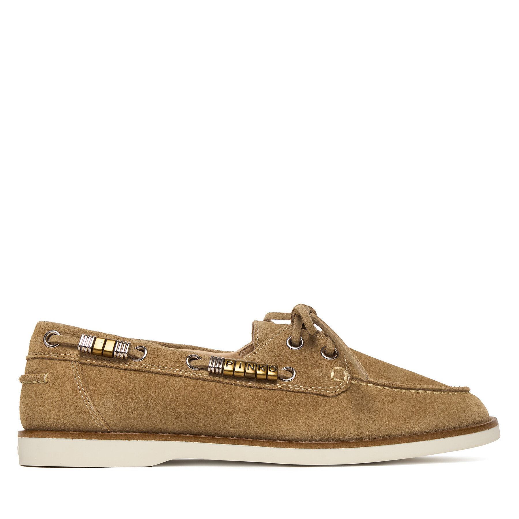 Pinko Damen Beige Mokassins Grace 01 Sd0539 P002