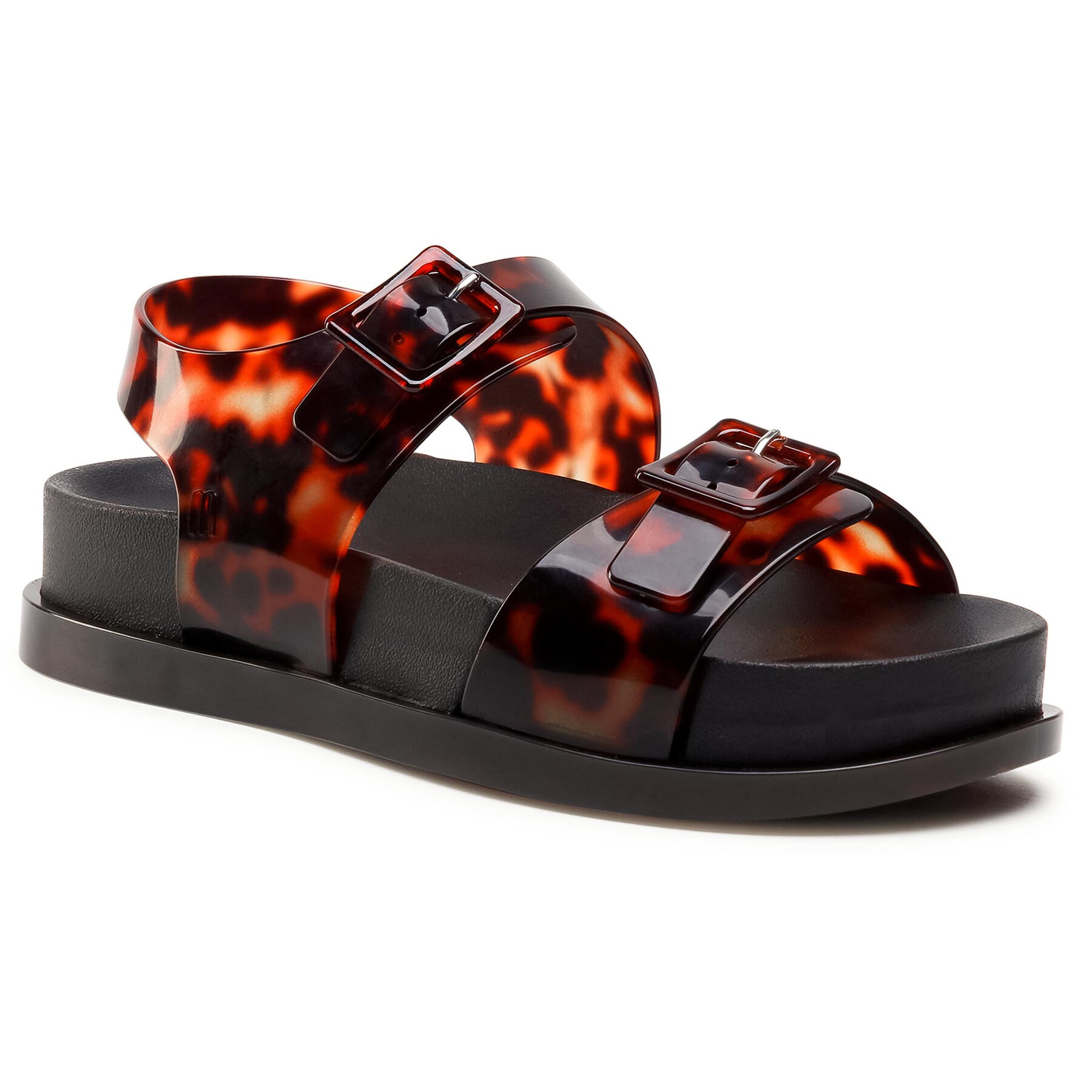 Sandale Melissa Wide Platform Ad 33251 Brown/Black/Tartaruga 53928 33251 imagine super redus 2022