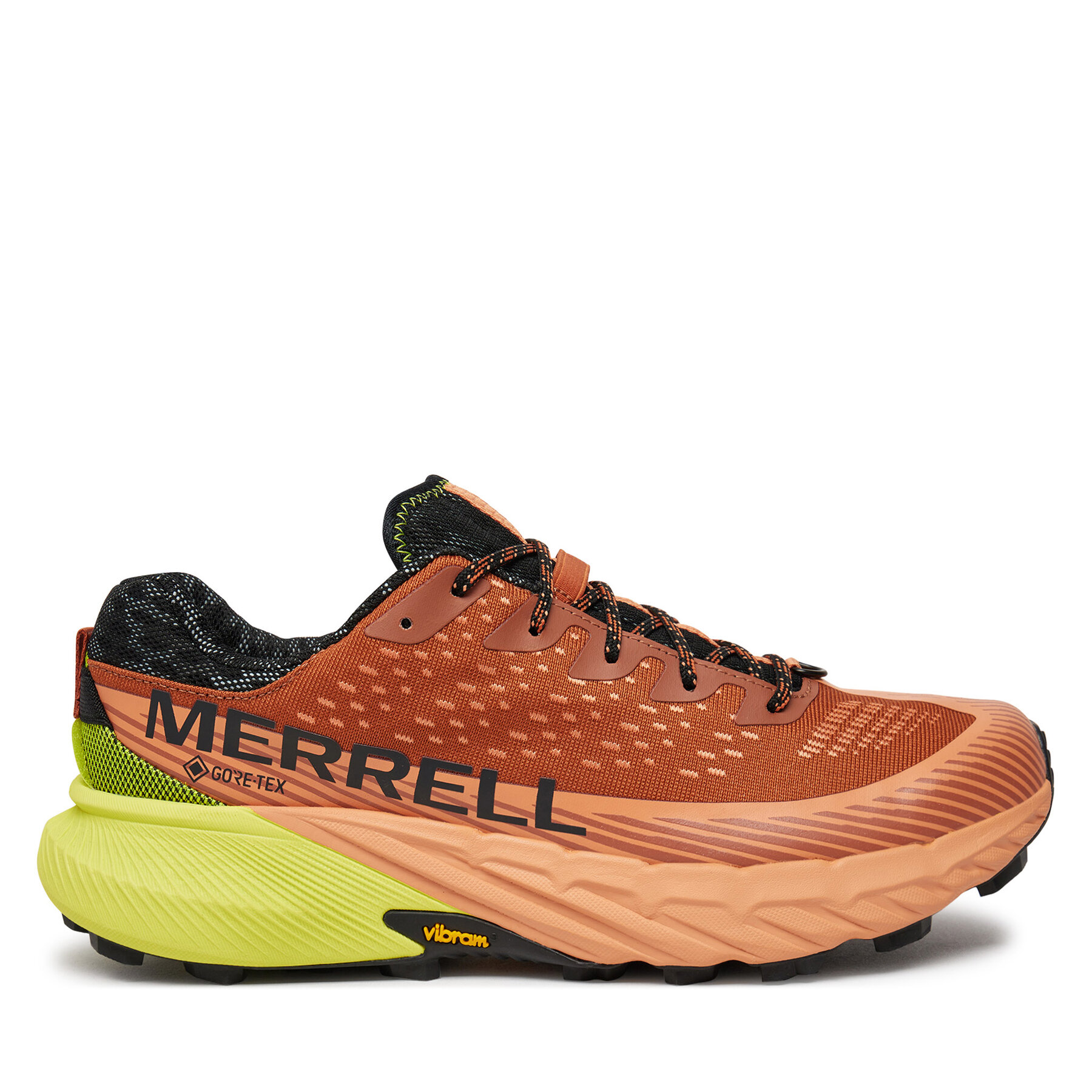 Férfi Edzőtermi cipők Merrell, Méret: 44.5, Narancssárga, Agility Peak 5 Gtx GORE-TEX J068101