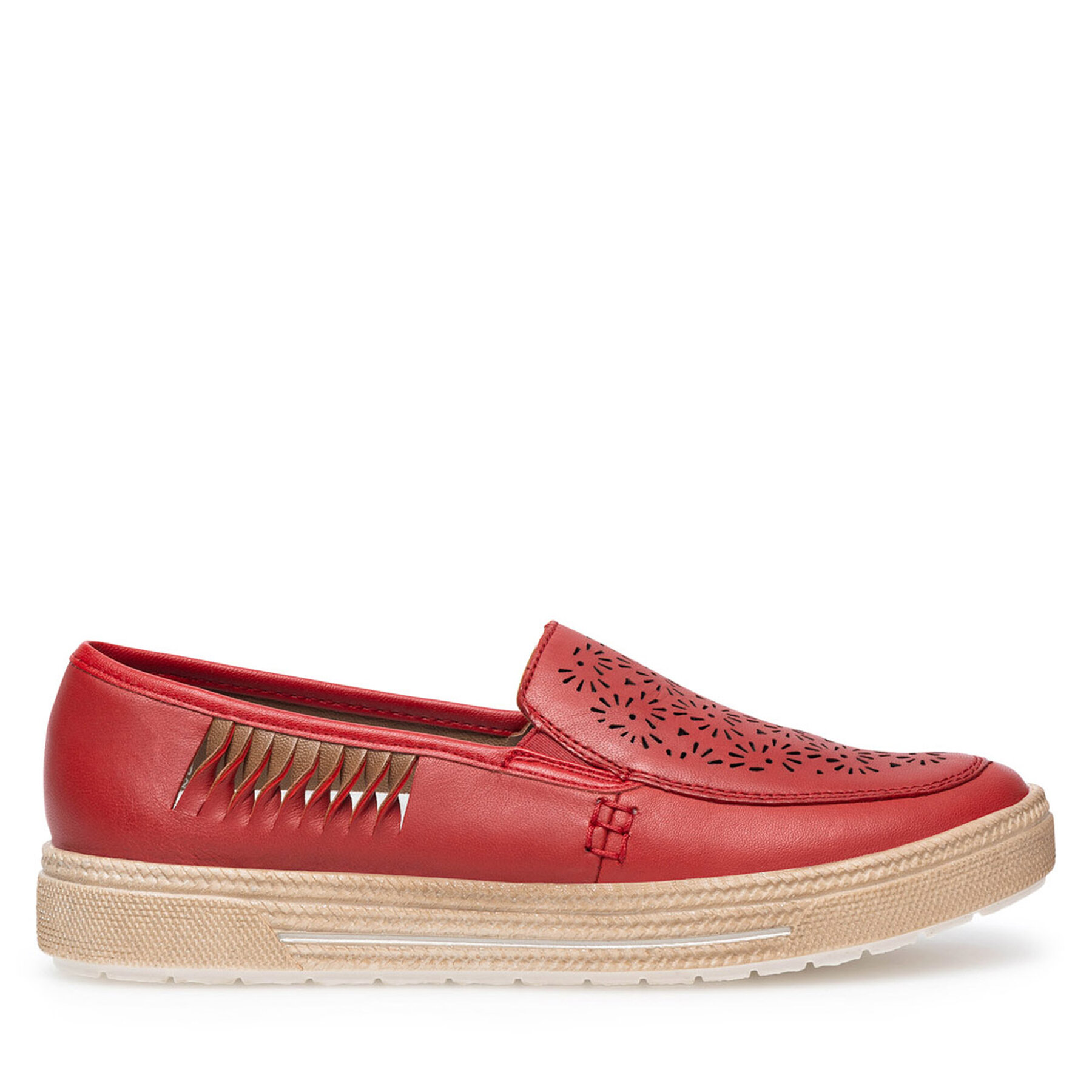 Chaussures basses Remonte D1F06-33 Rouge