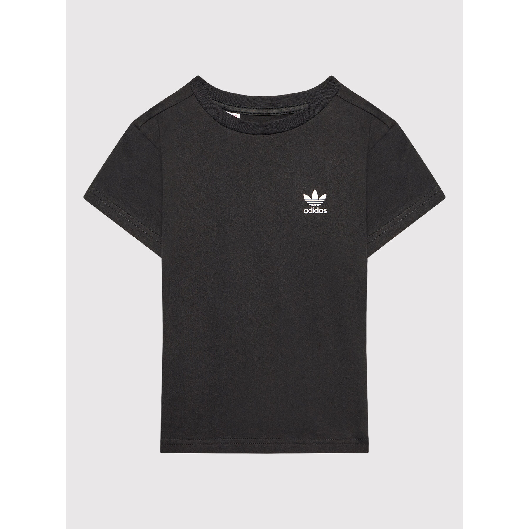 adidas Majica Adicolor HC9582 Črna Regular Fit