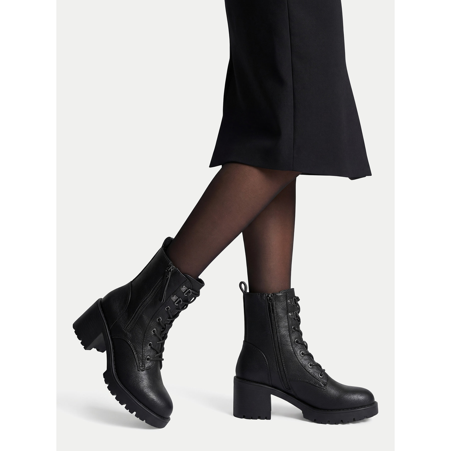 Clara Barson Schnürschuhe CEO-WS5898-19 Schwarz