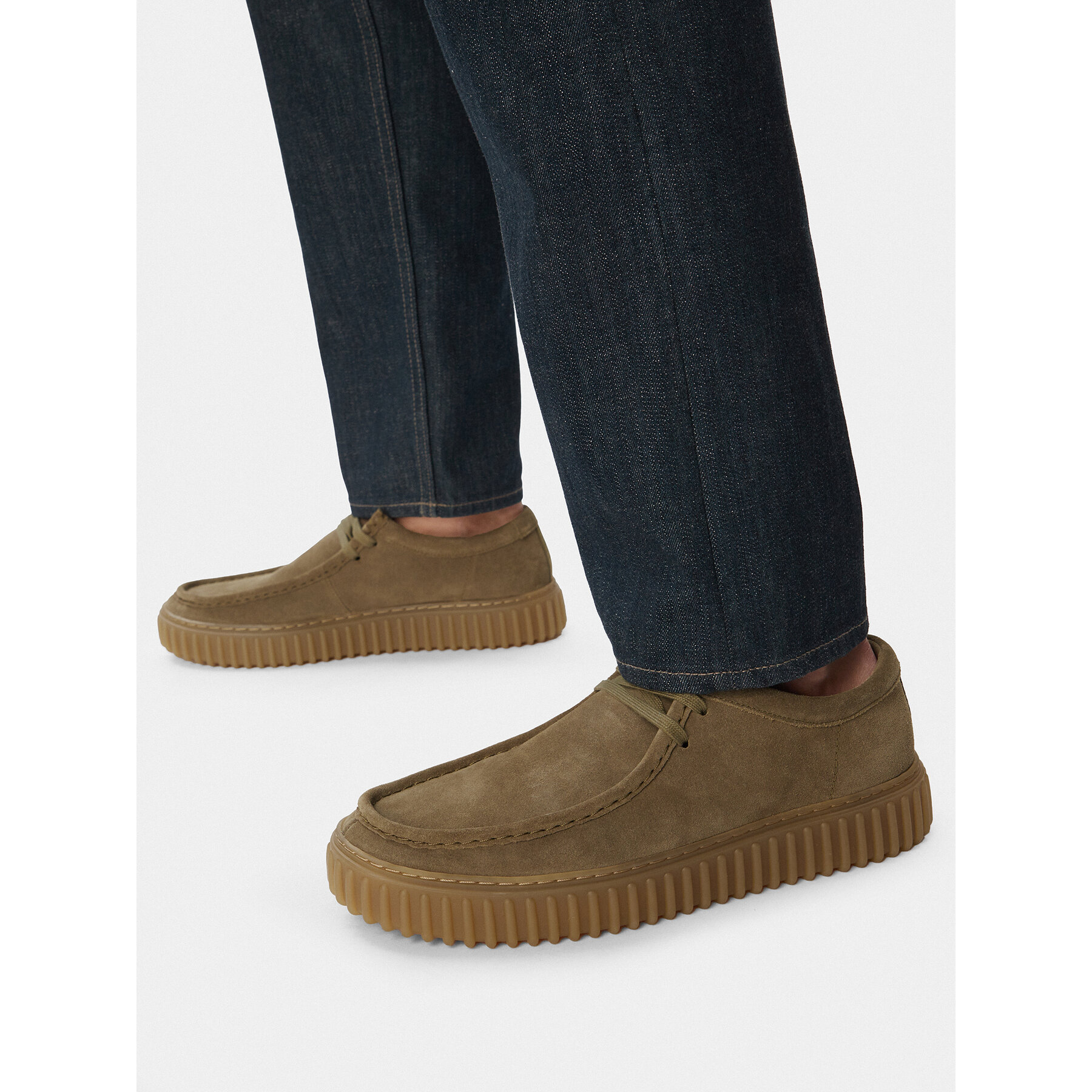 Обувки Clarks Torhill Lo 26187378 Каки