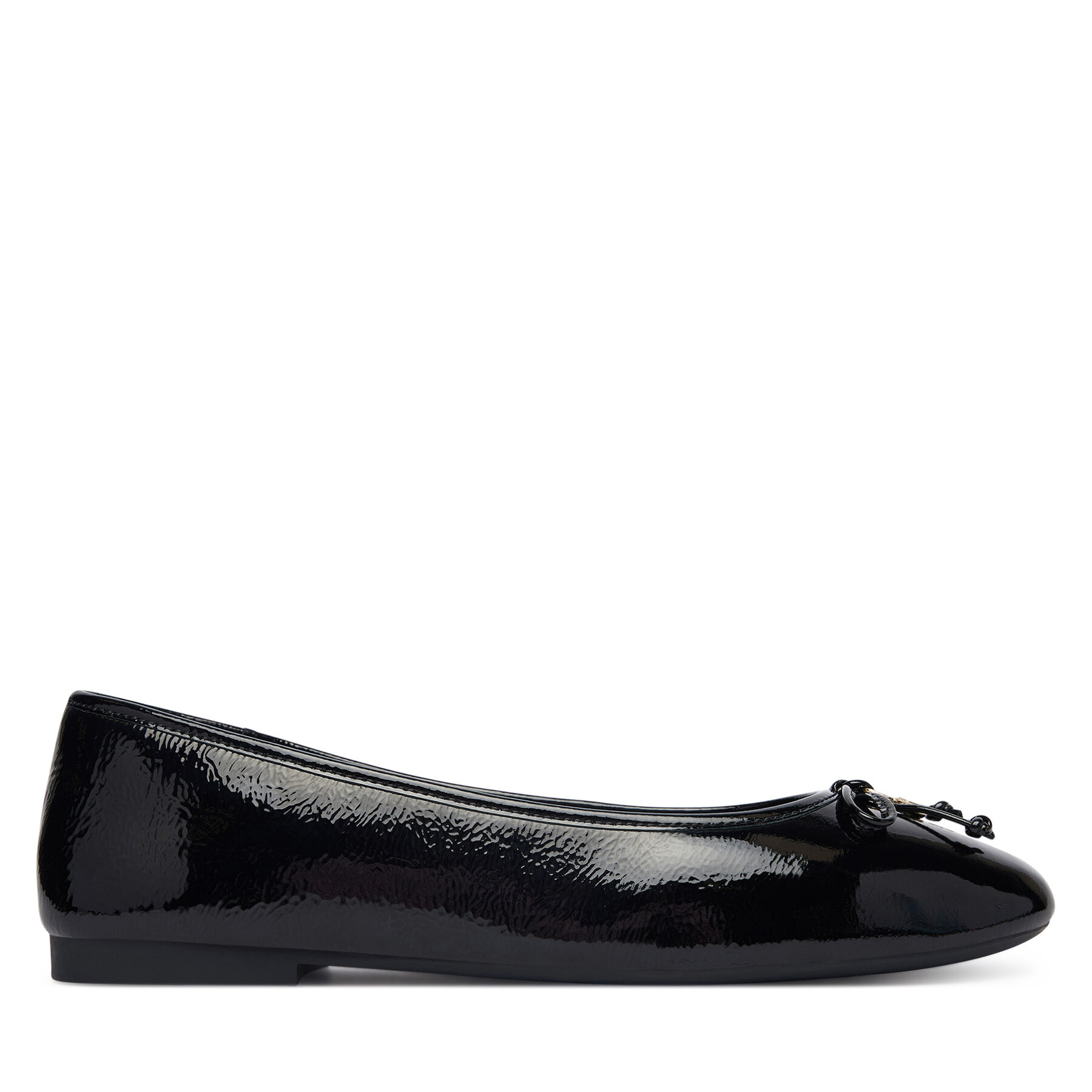 Balerinke Tommy Hilfiger Hilifger Patent Ballet FW0FW09005 Crna