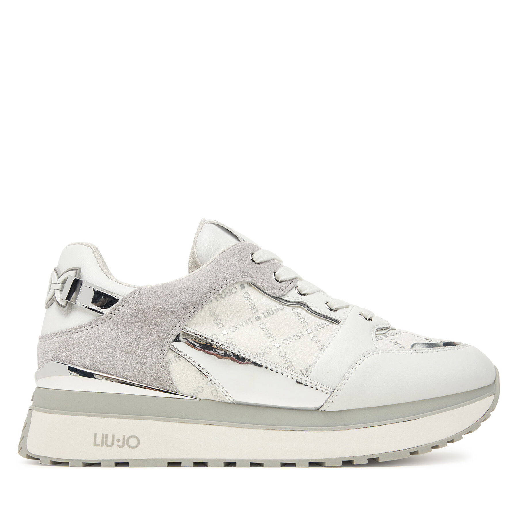 Sneakersy Liu Jo Maxi Wonder 91 BF5005 PX681 Biela