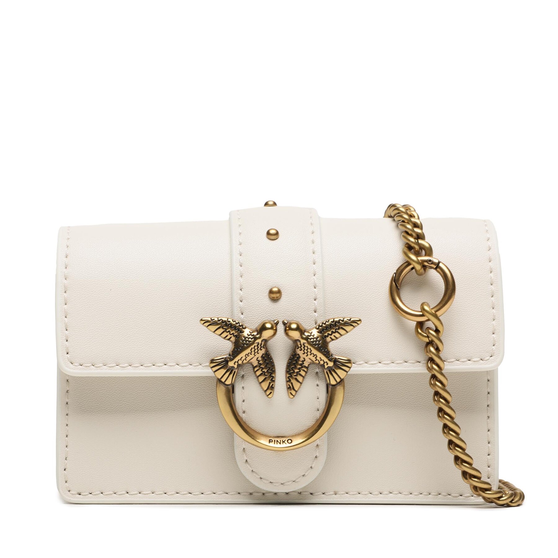 Τσάντα Pinko Love One Micro C 100064 A0F1 Εκρού