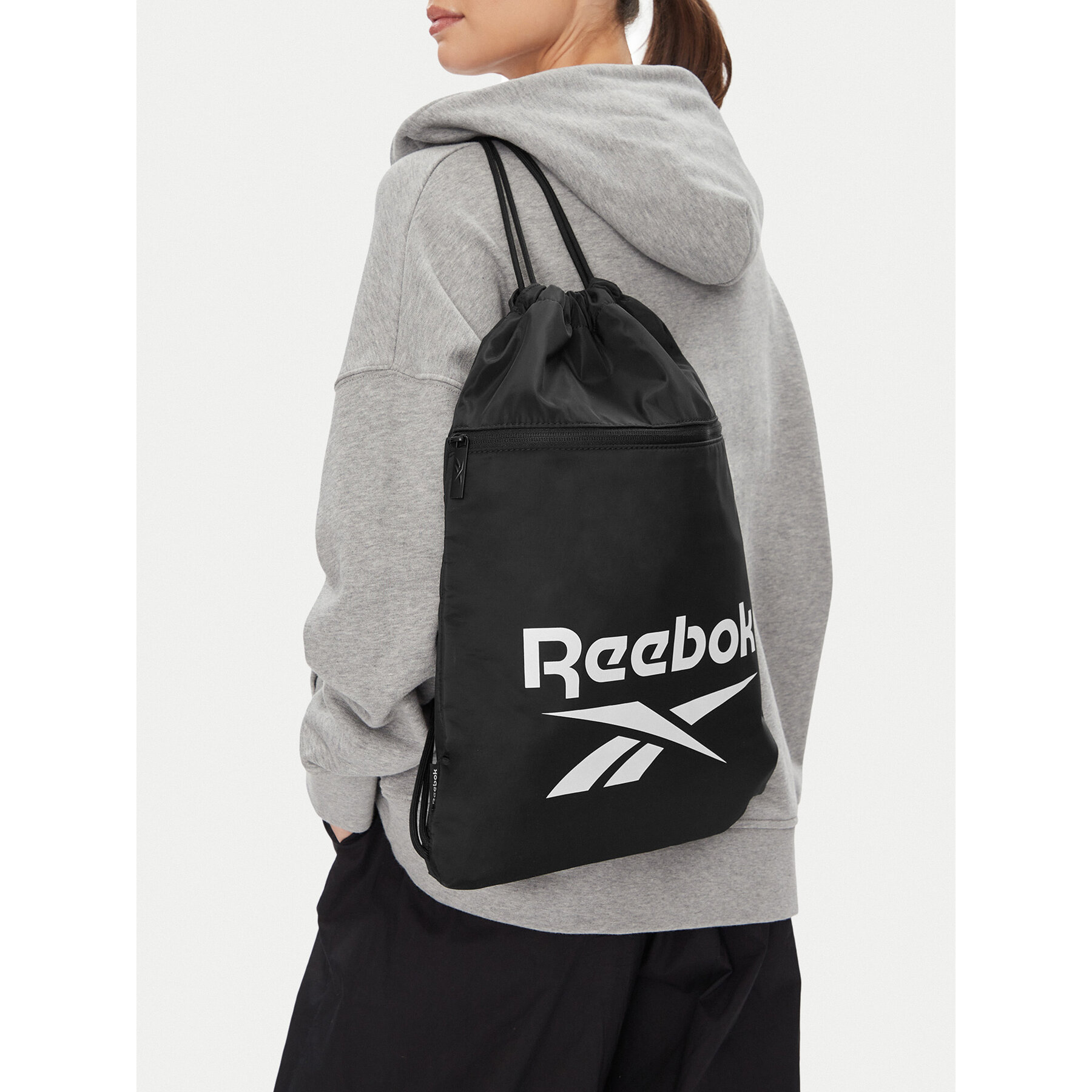 Vak so sťahovacou šnúrkou Reebok RBK-B-044-CCC Čierna