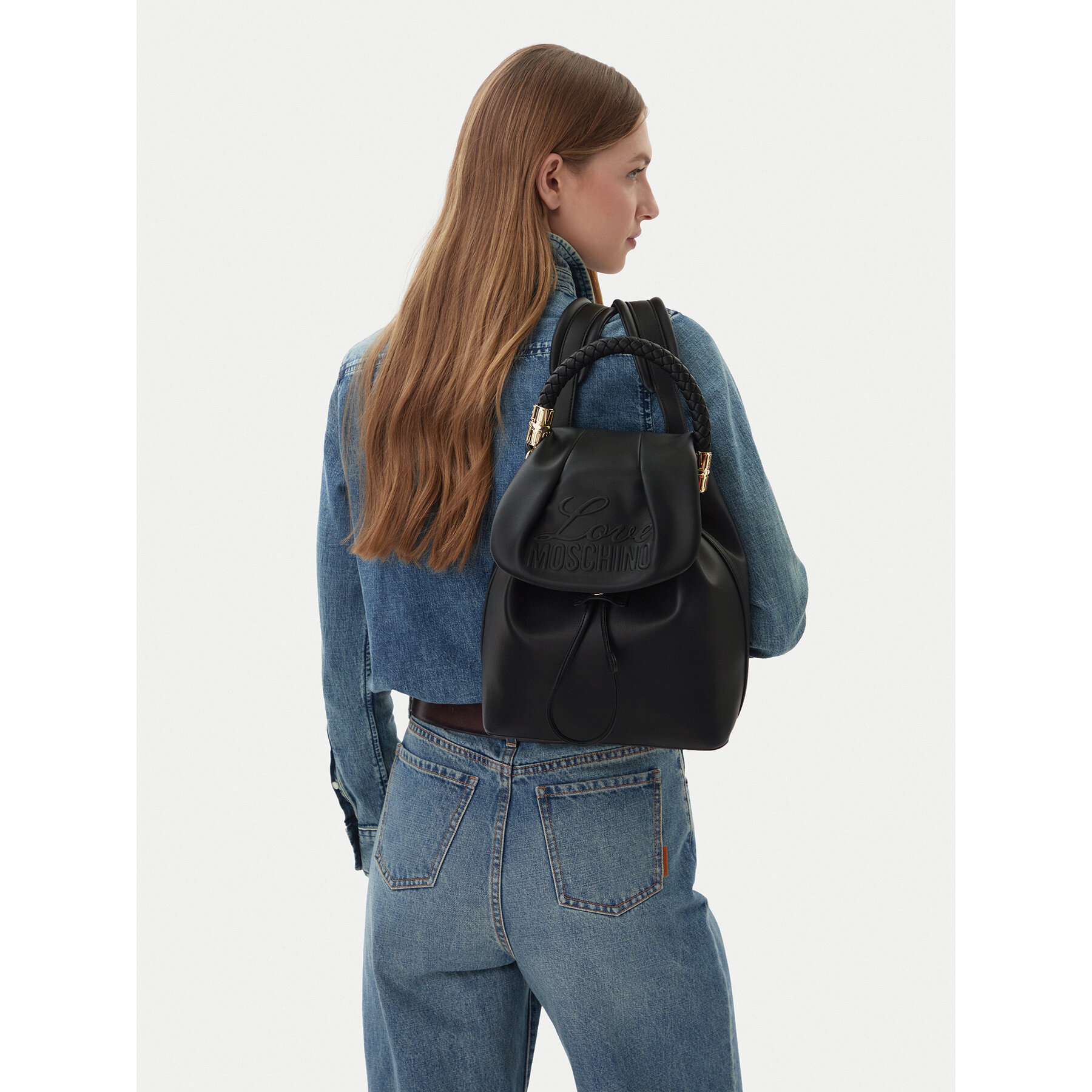 Love Moschino Female Černá Batoh Jc4224pp0oka0000