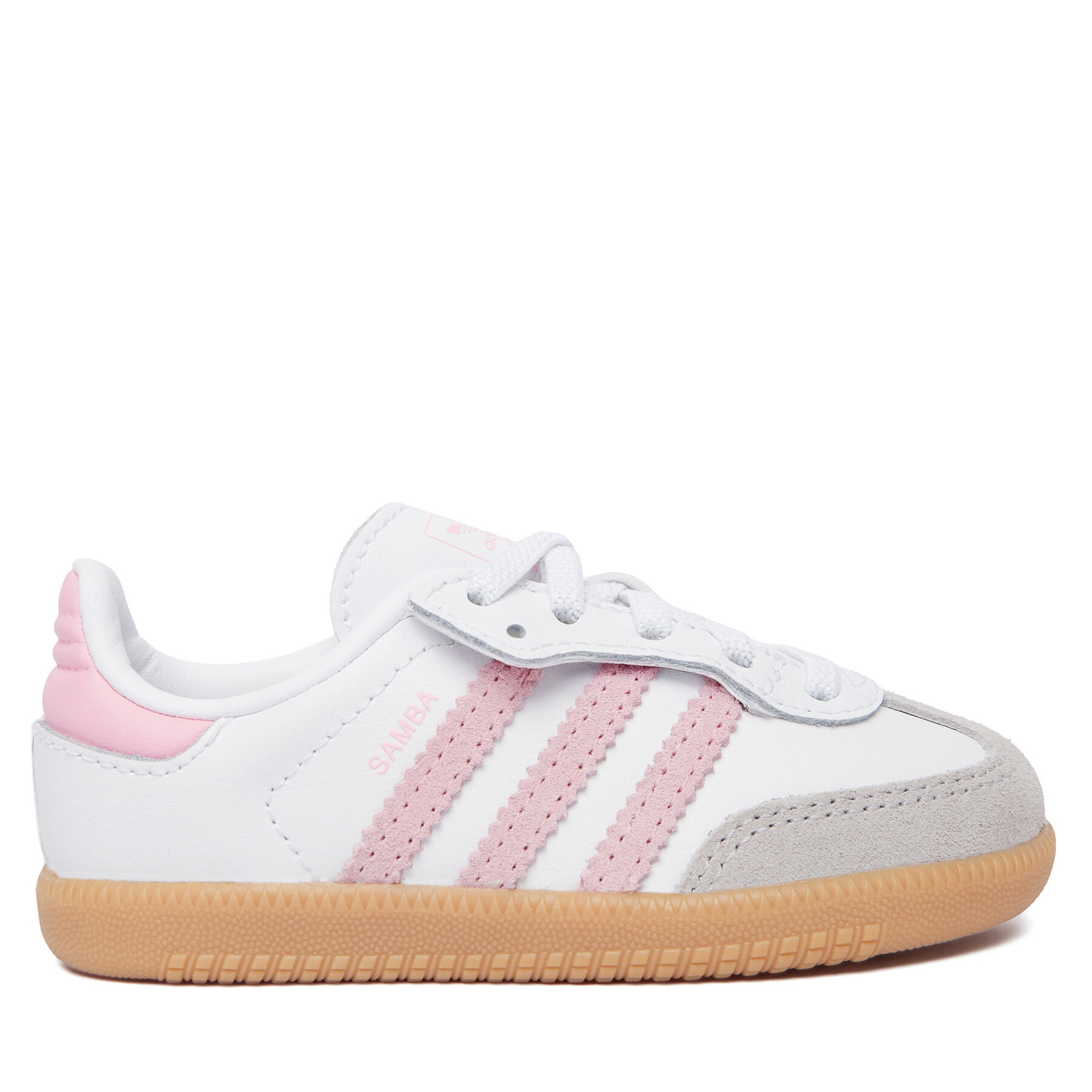 Сникърси adidas Samba Og Comfort Closure Elastic Lace JQ2028 Бял