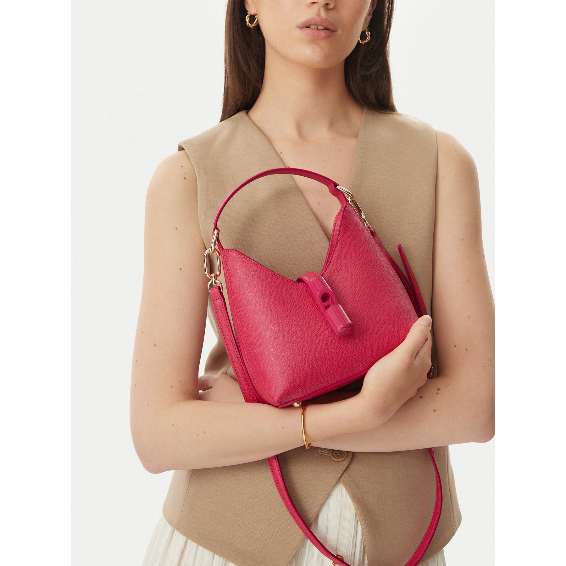 Torbica Furla Iride Mini WE00876 ARE000 KH 4485S Ružičasta
