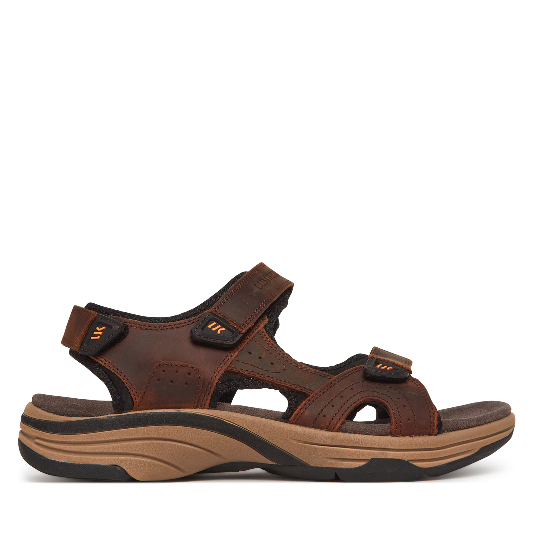 Męskie Sandały Lumberjack, Rozmiar 41 Brązowy Bogart LJ-SMB5006-003-O19-CE001