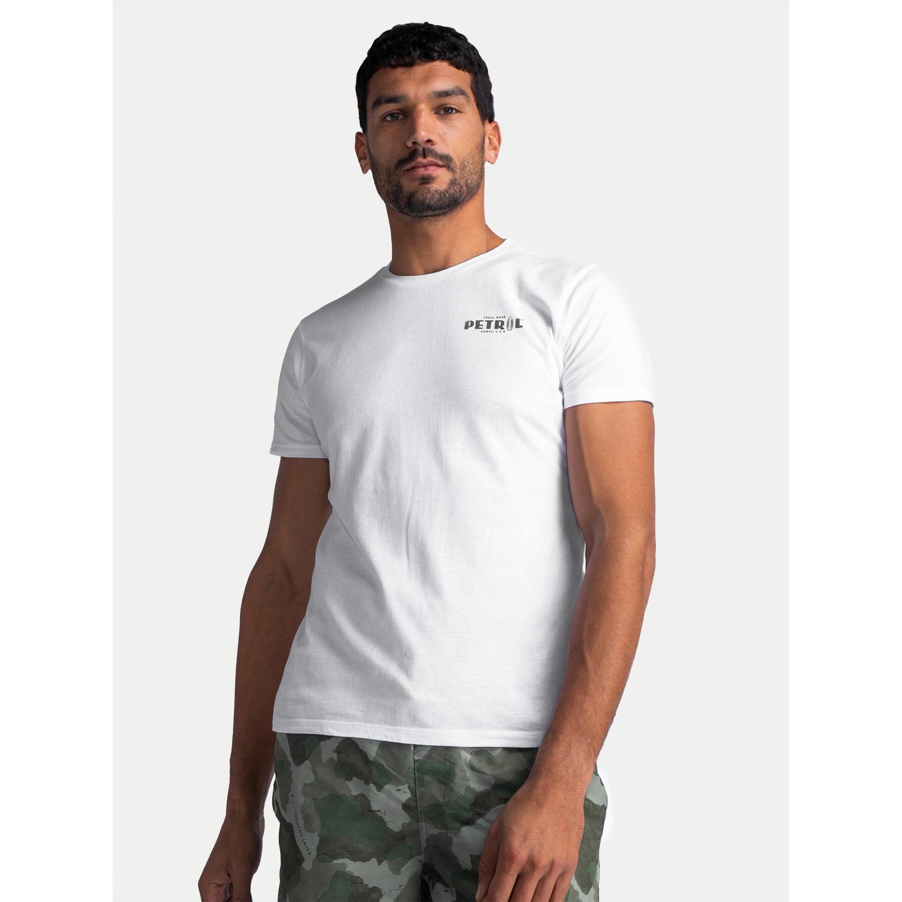 Petrol Industries Petrol Industries T-Shirt M-1040-TSR635 Λευκό Regular Fit