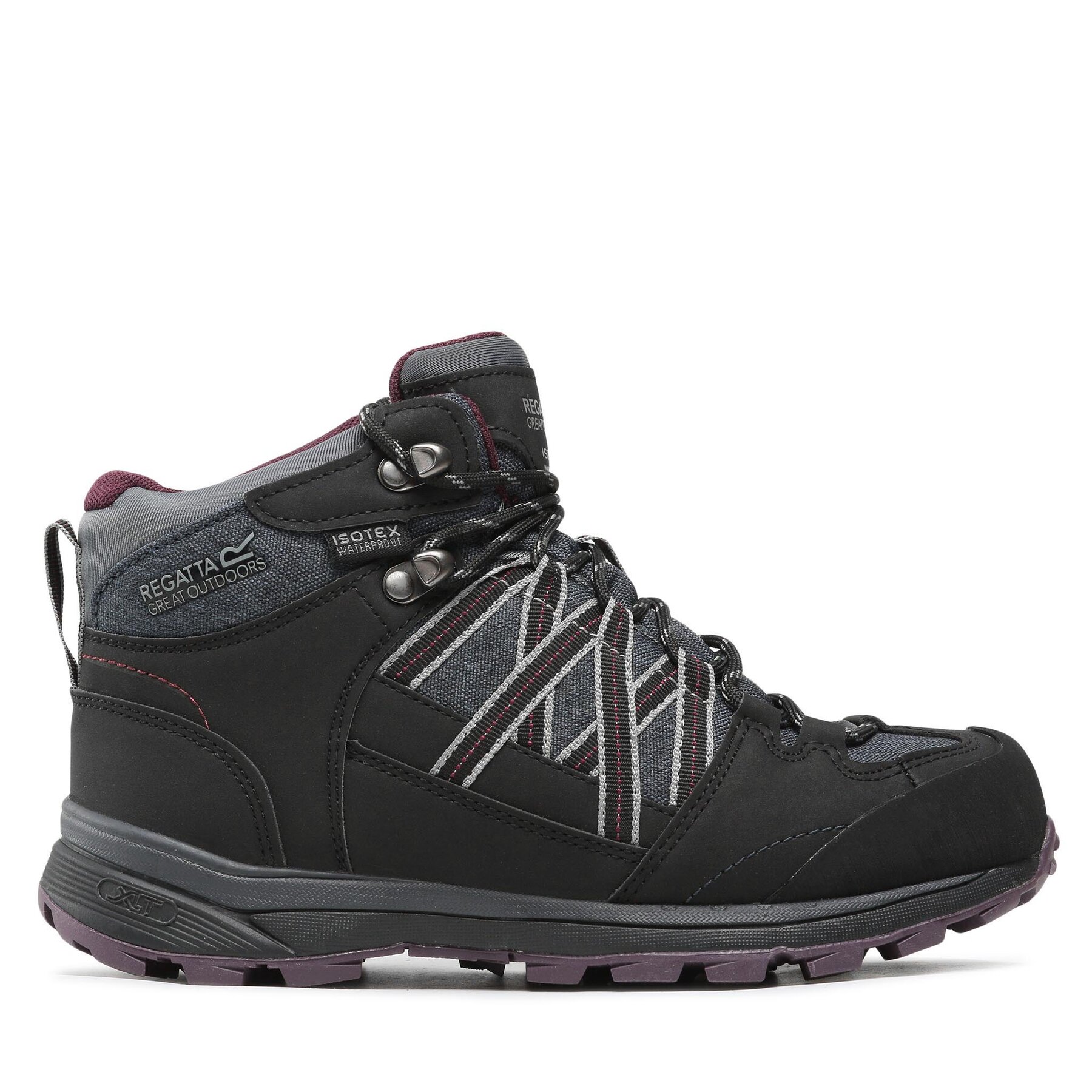 Donna Scarpe da trekking Regatta, Taglia 38, Nero, Lady Samaris II Mid RWF539, taglia : 38