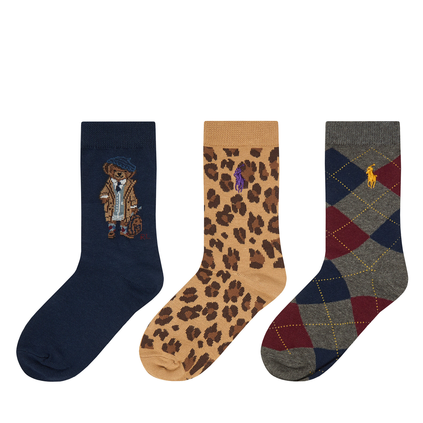 Calzini lunghi Polo Ralph Lauren 447P03258001 Multicolore