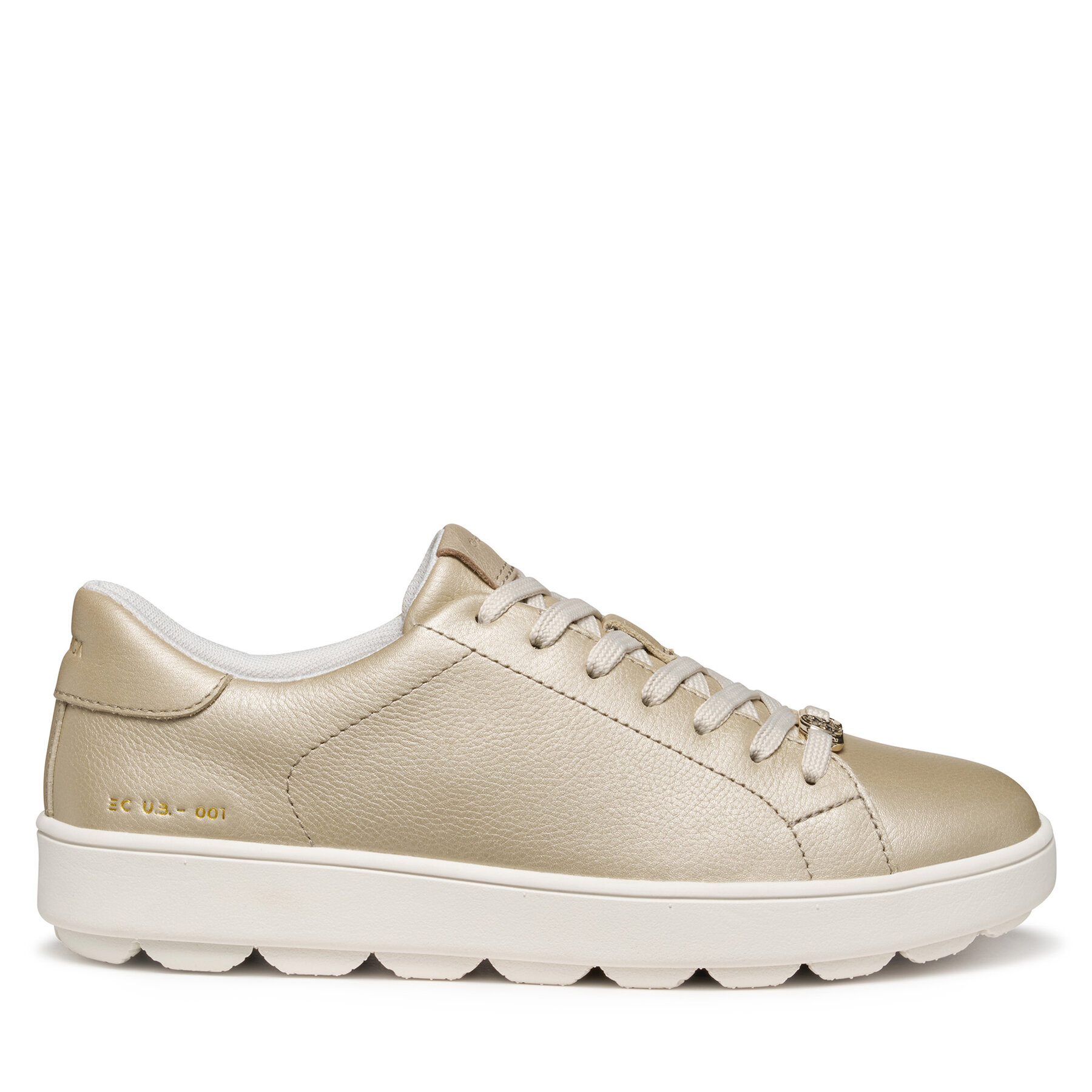 Sneakersy Geox D Spherica Ecub-1 D55WEB 000AK C5322 Béžová