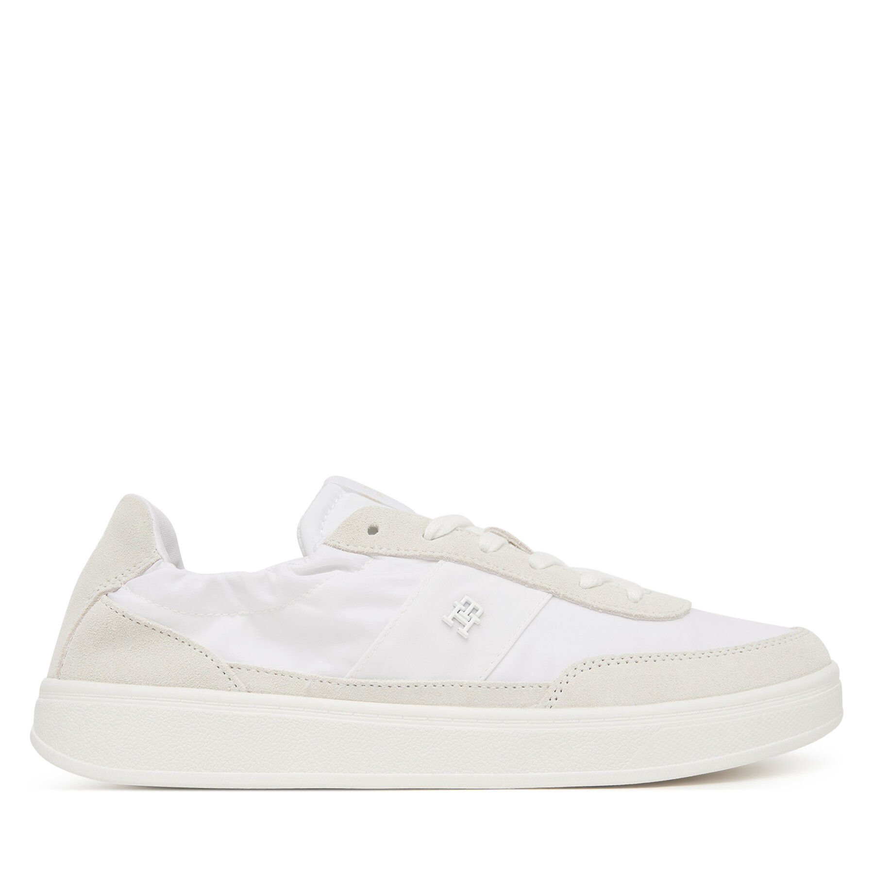 Sneakersy Tommy Hilfiger Th Heritage Nylon Sneaker FW0FW09405 Biela