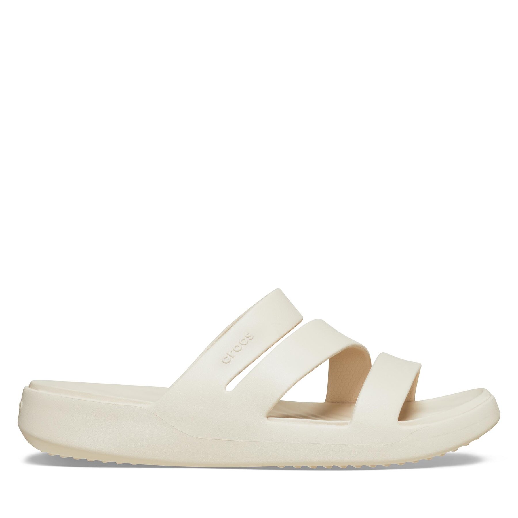 Παντόφλες Crocs Getaway Strappy Sandal W 209587 Εκρού