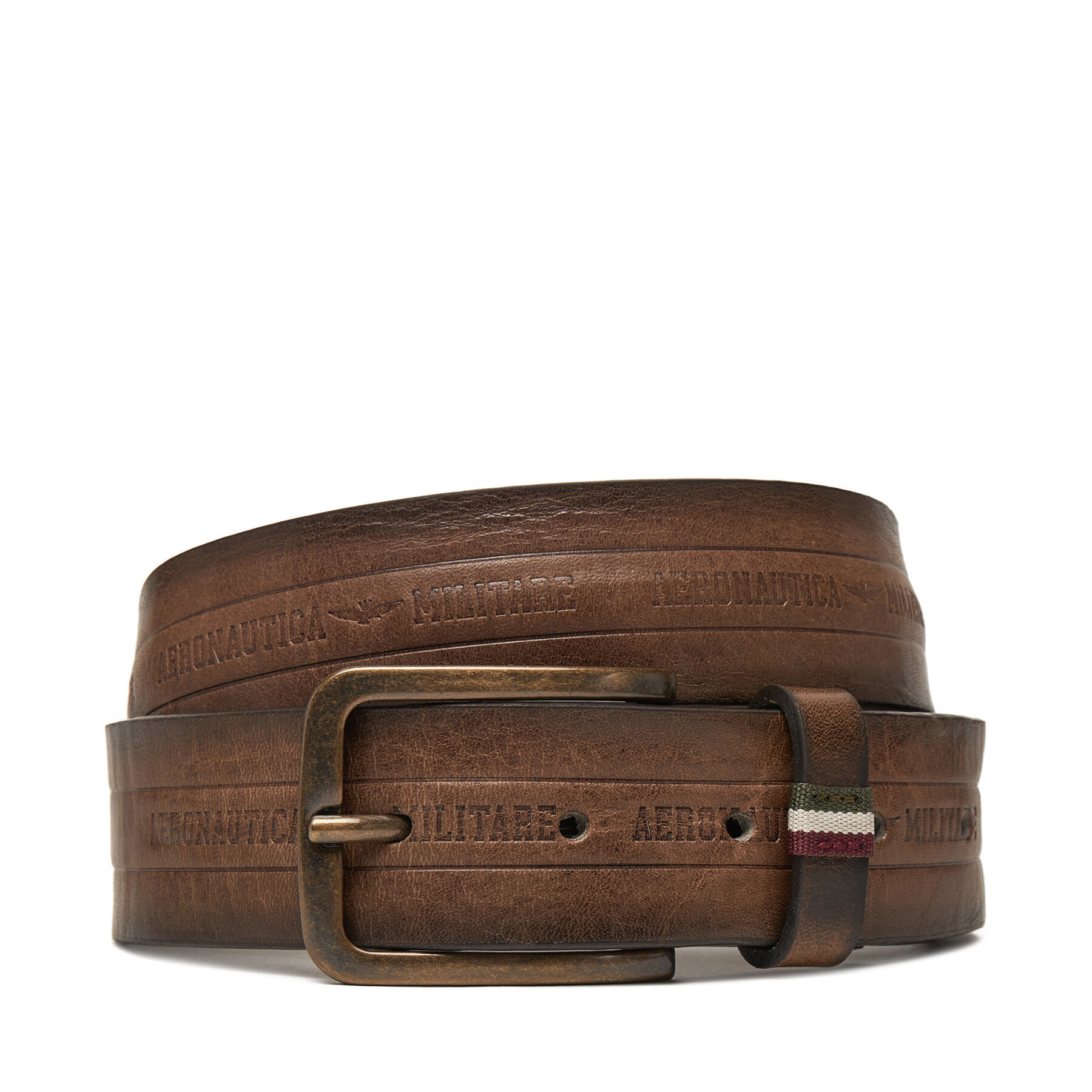 Cintura da uomo Aeronautica Militare 251CP262PL274 Marrone