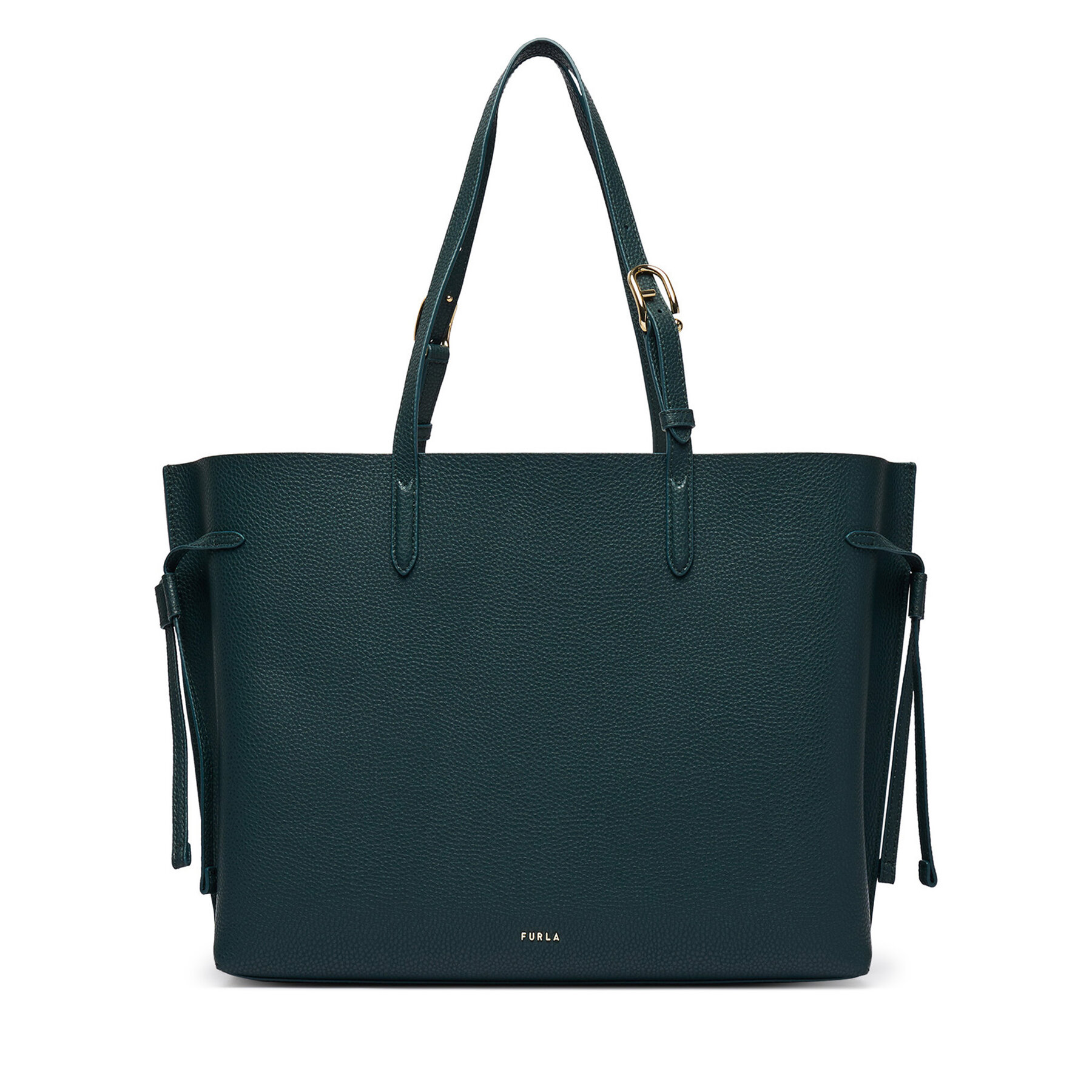Τσάντα Furla Ava L Tote WB02001 BX4329 CN 4913S Σκούρο πράσινο