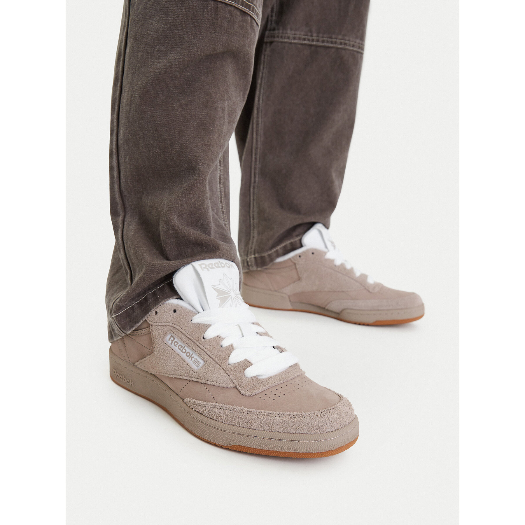 Snīkeri Reebok EO-CLUB C 85 VINTAGE 100268918 Tumši bēša
