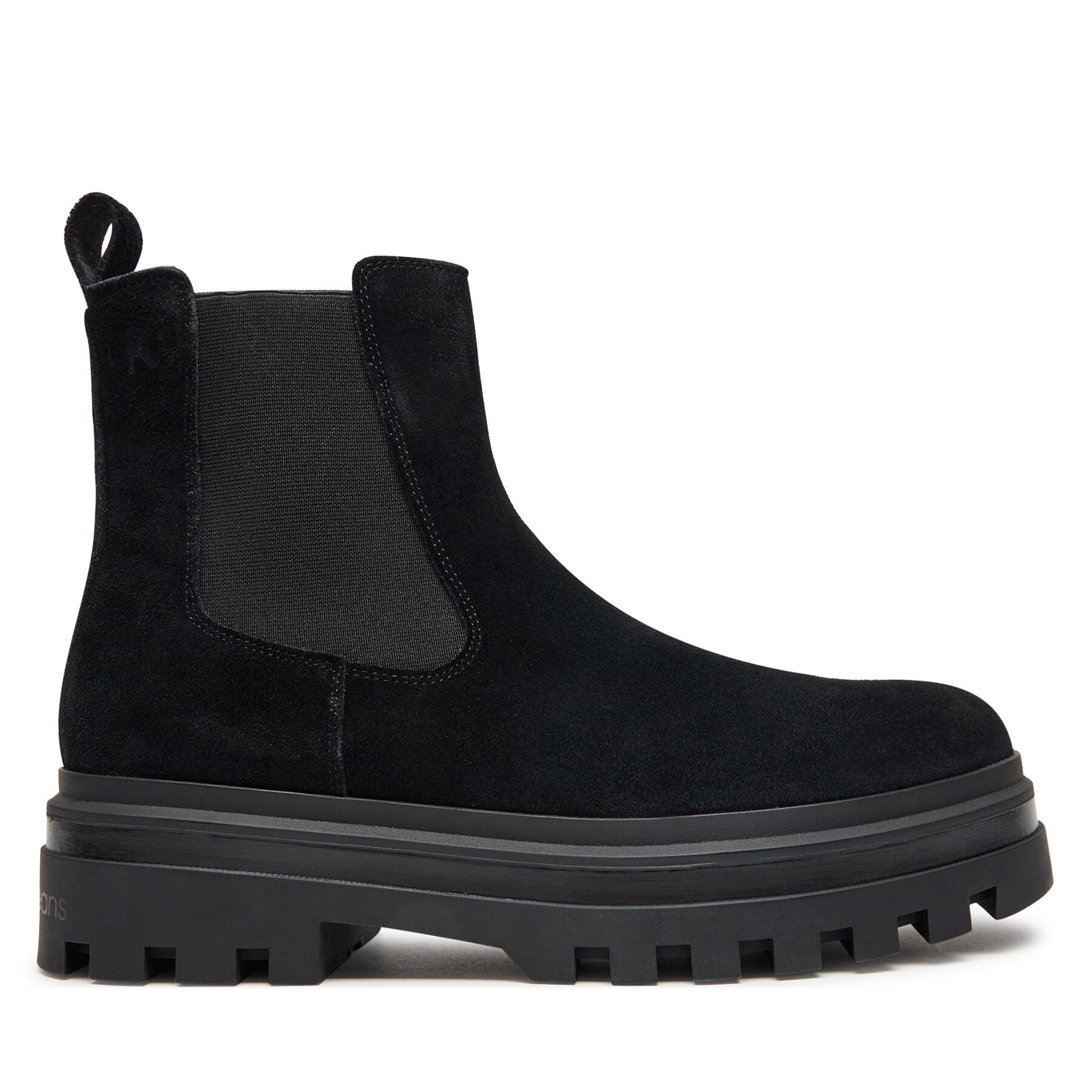 Μποτάκια με λάστιχο Calvin Klein Jeans Lugged Chelsea Boot Hr Su YM0YM01067 Μαύρο