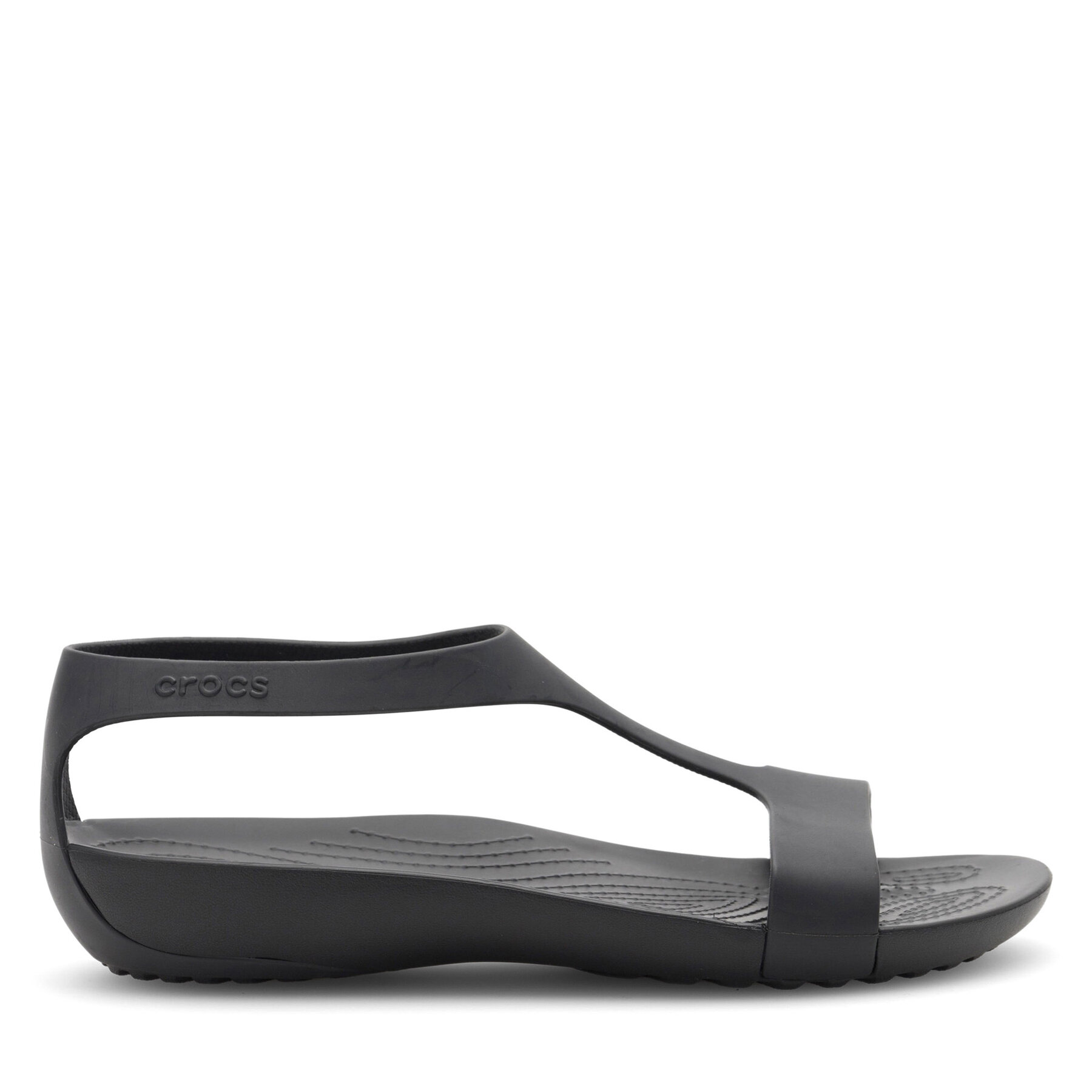 Damskie Sandały Crocs, Rozmiar 42-43 Czarny SERENA SANDAL 205469-060