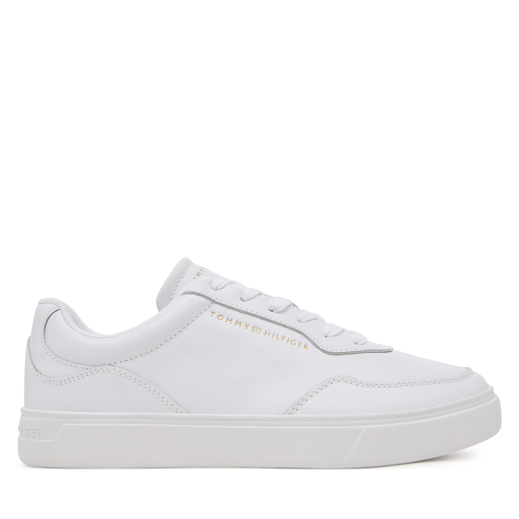 Sneakersy Tommy Hilfiger Casual Cupsole FW0FW08689 Biela