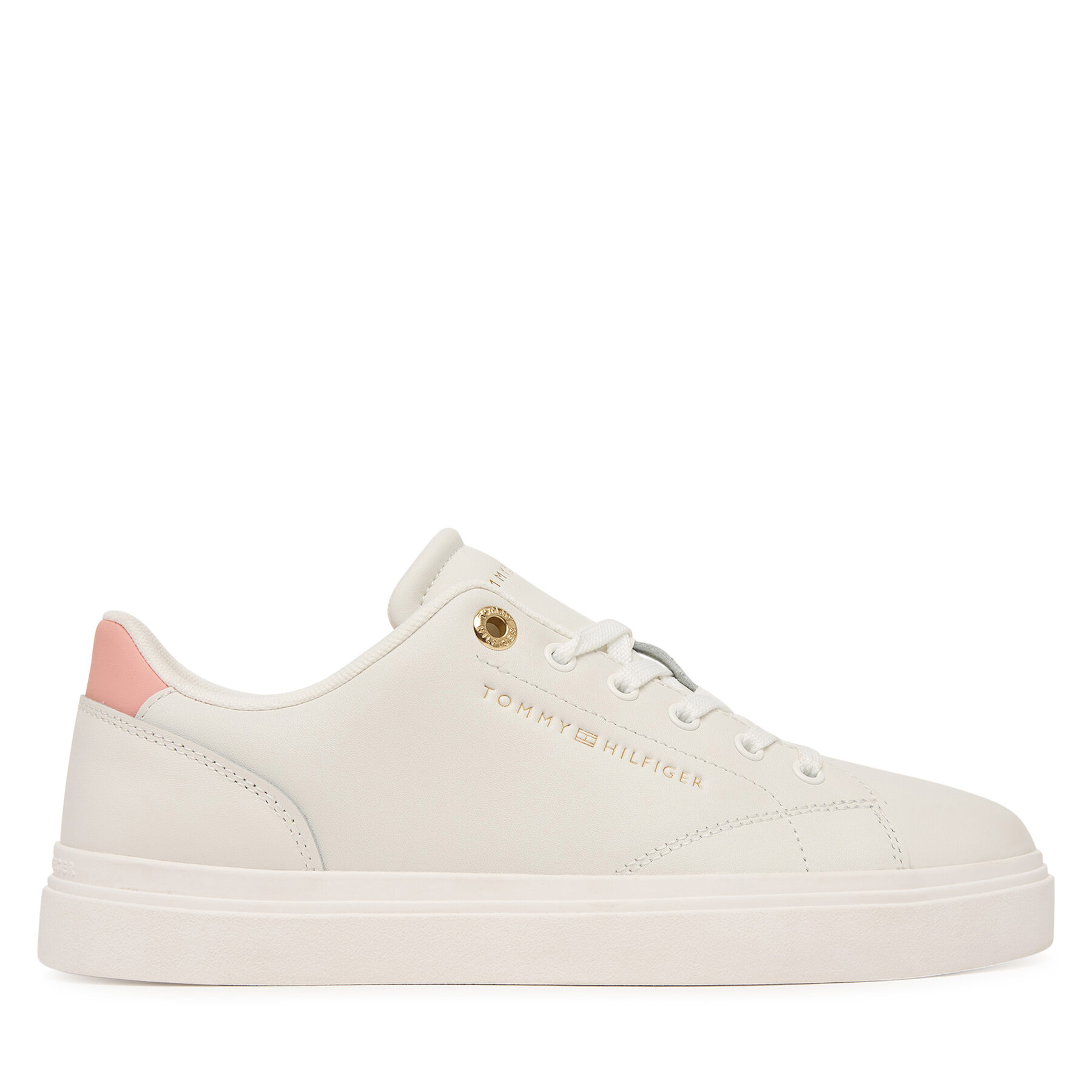 Сникърси Tommy Hilfiger Th Chic Sneaker FW0FW09105 Кремав