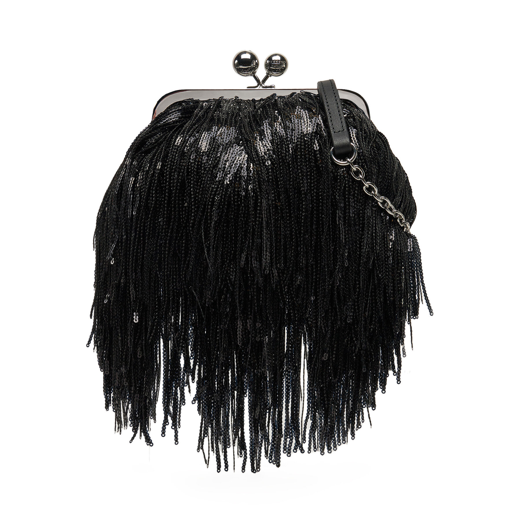 Borsetta Weekend Max Mara Flou 2515511104650 Nero, Taglia 00, taglia : 00