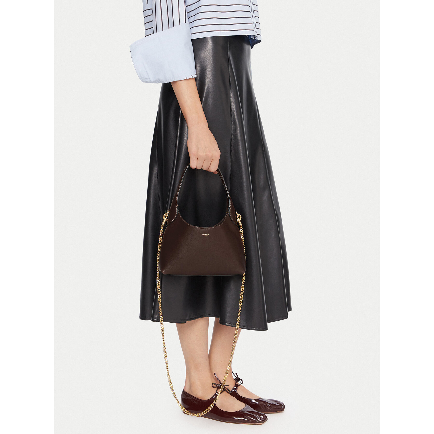 Geantă Coach Brooklyn CW614 Maro