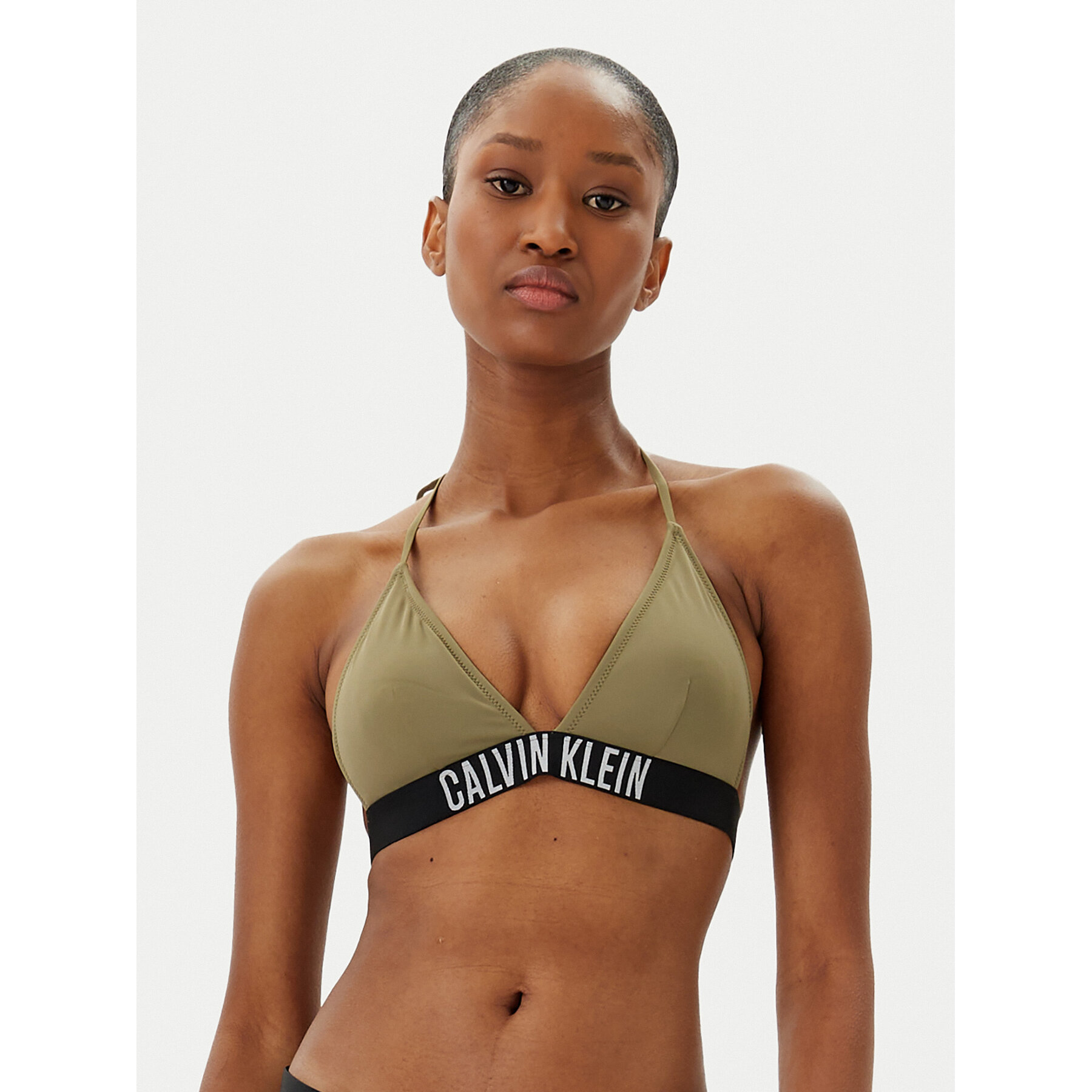 Calvin Klein Swimwear Bikini-Oberteil KW0KW02854 Grün